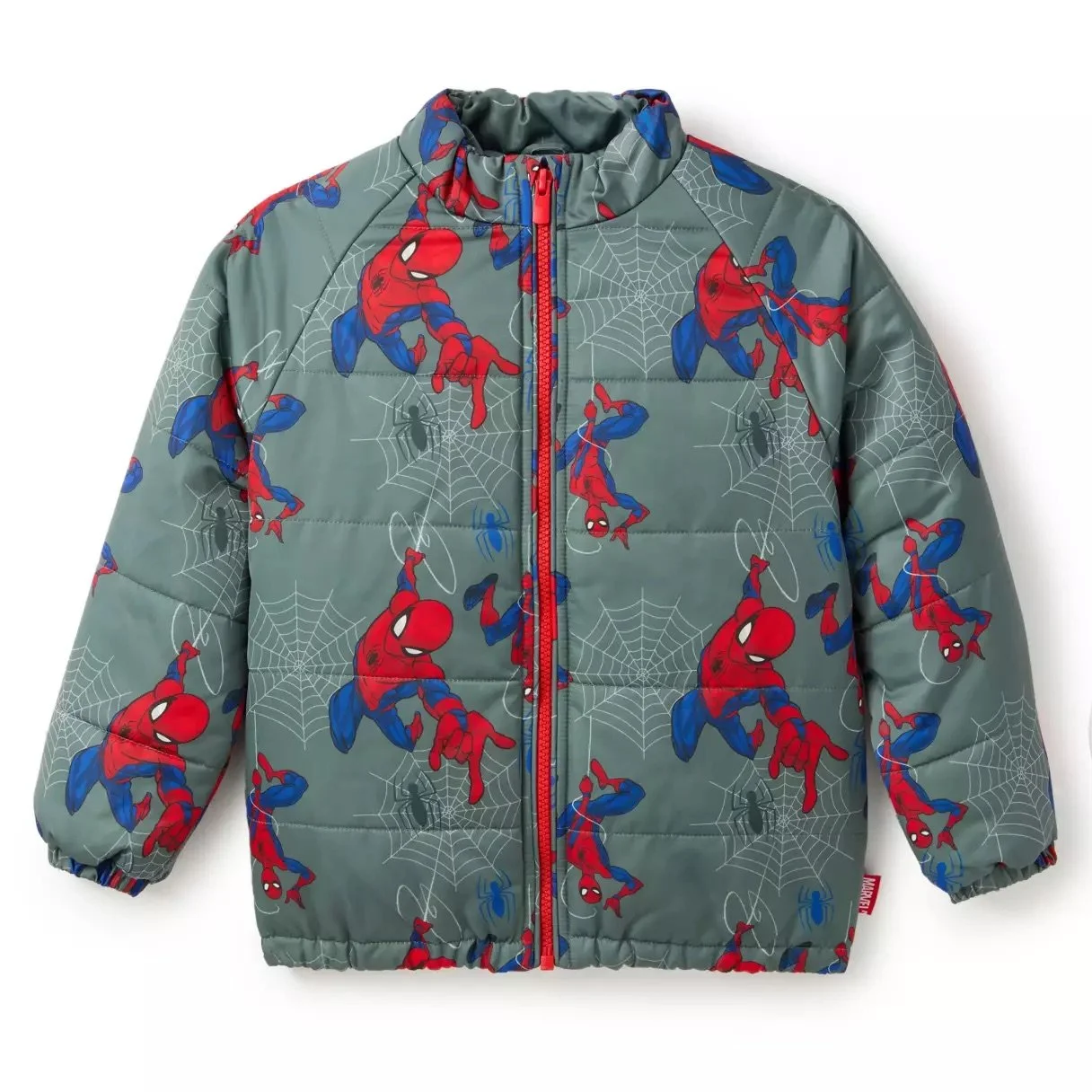 Kids Spider-Man Puffy Jacket