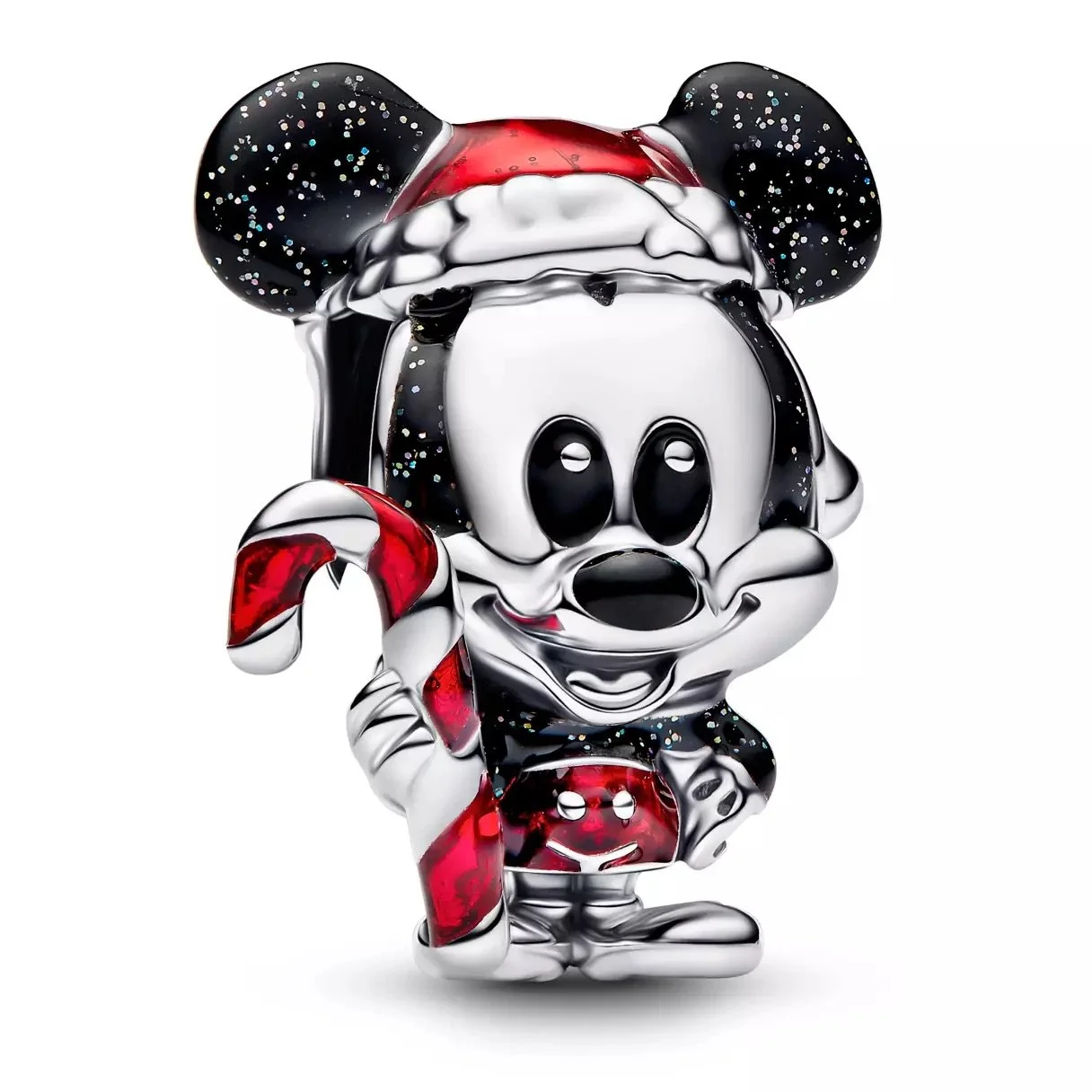 Santa Mickey Charm