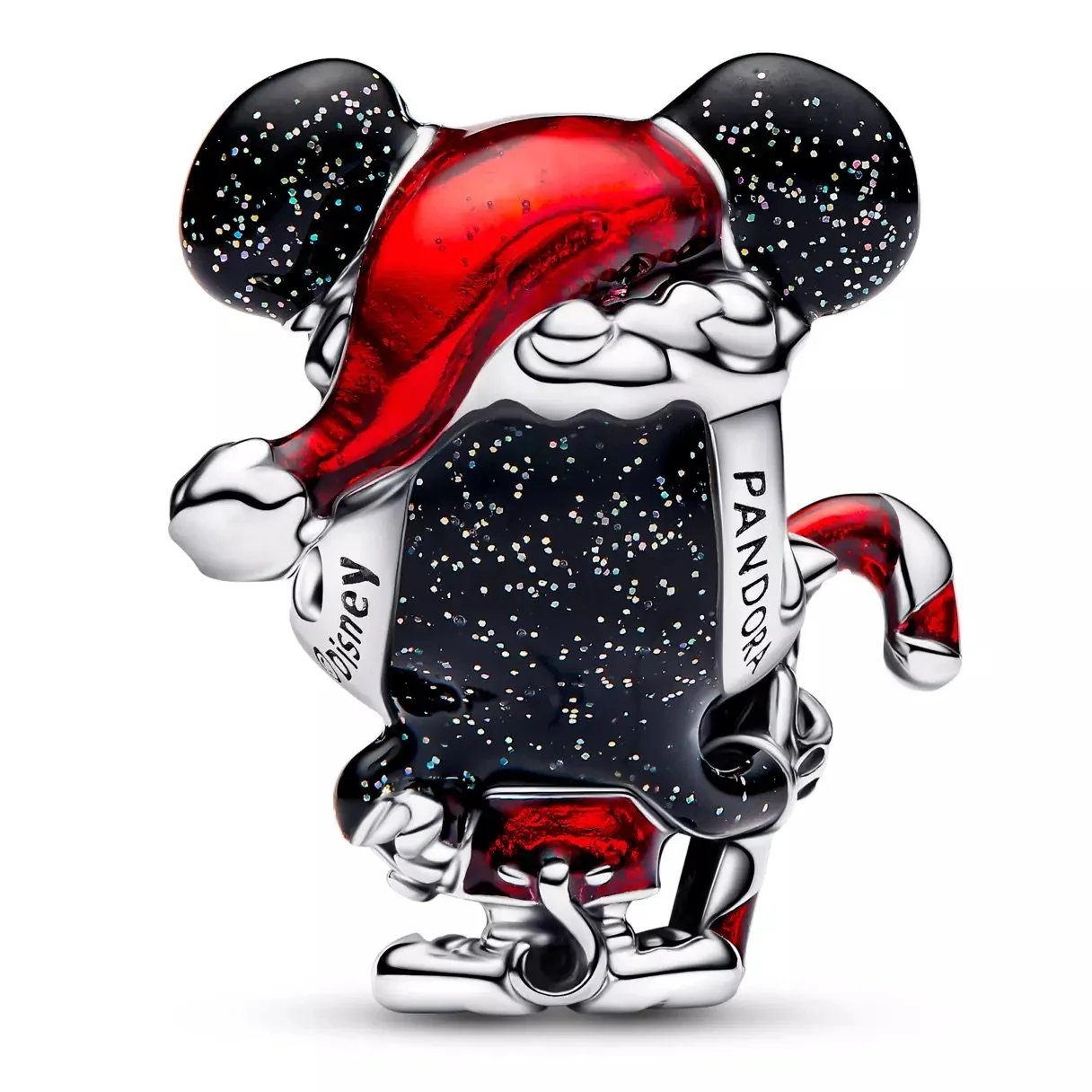 Santa Mickey Charm