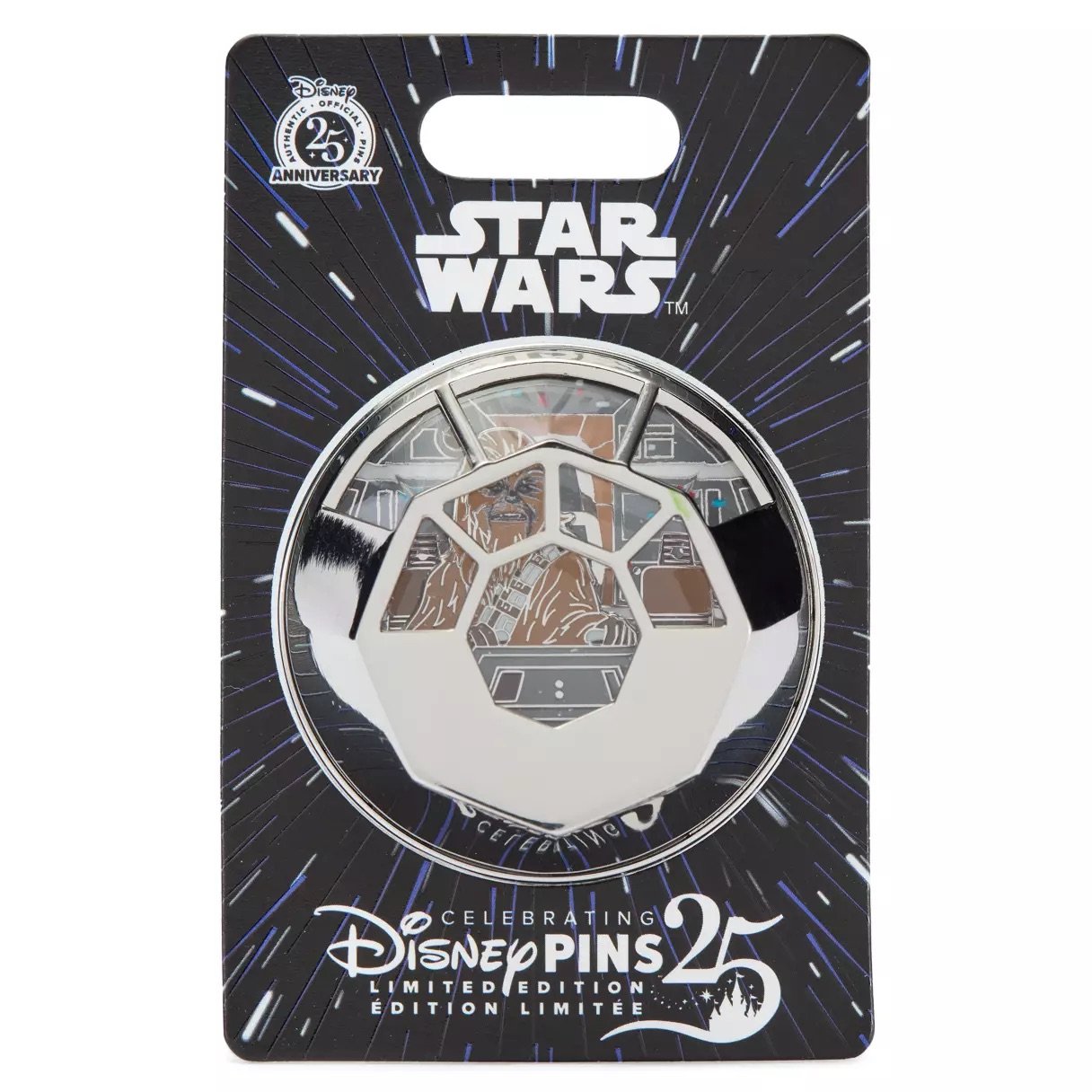 Chewbacca Millennium Falcon Jumbo 3D Pin