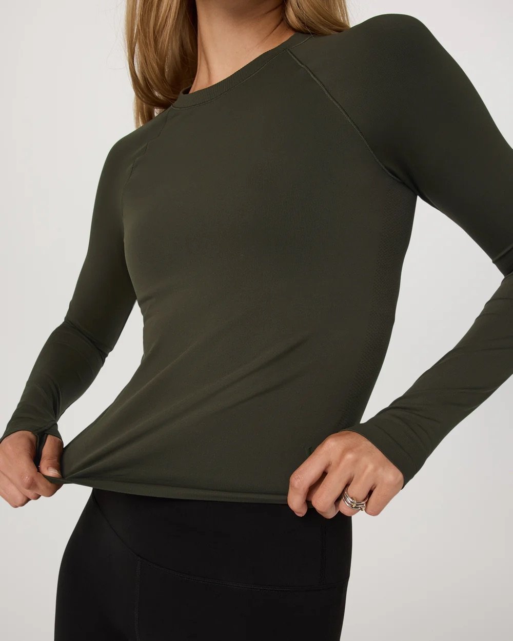 Long Sleeve Seamless Surge Tee