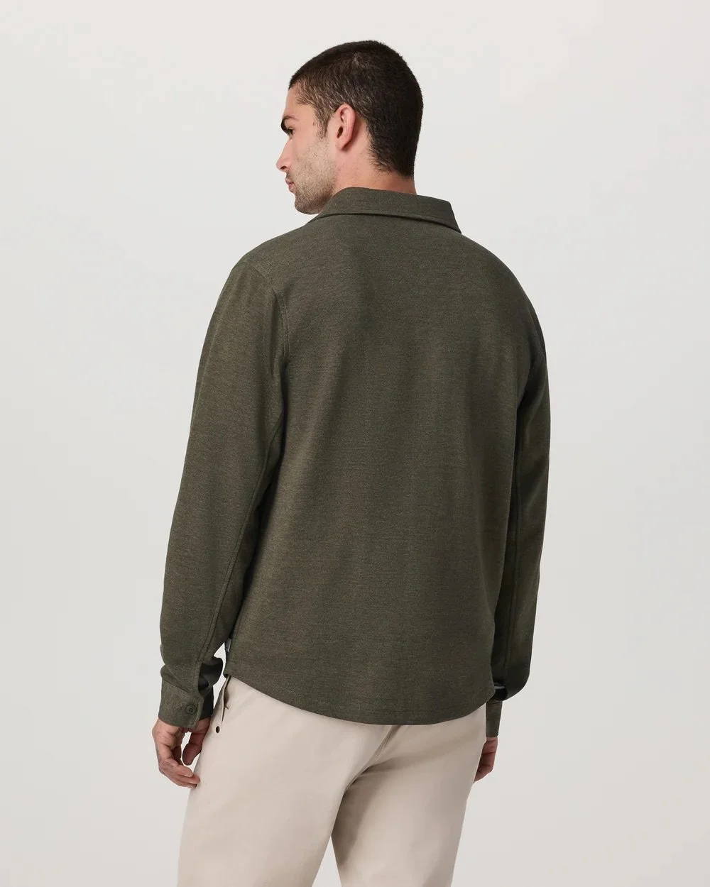 Long Sleeve Jeffreys Button Down Overshirt