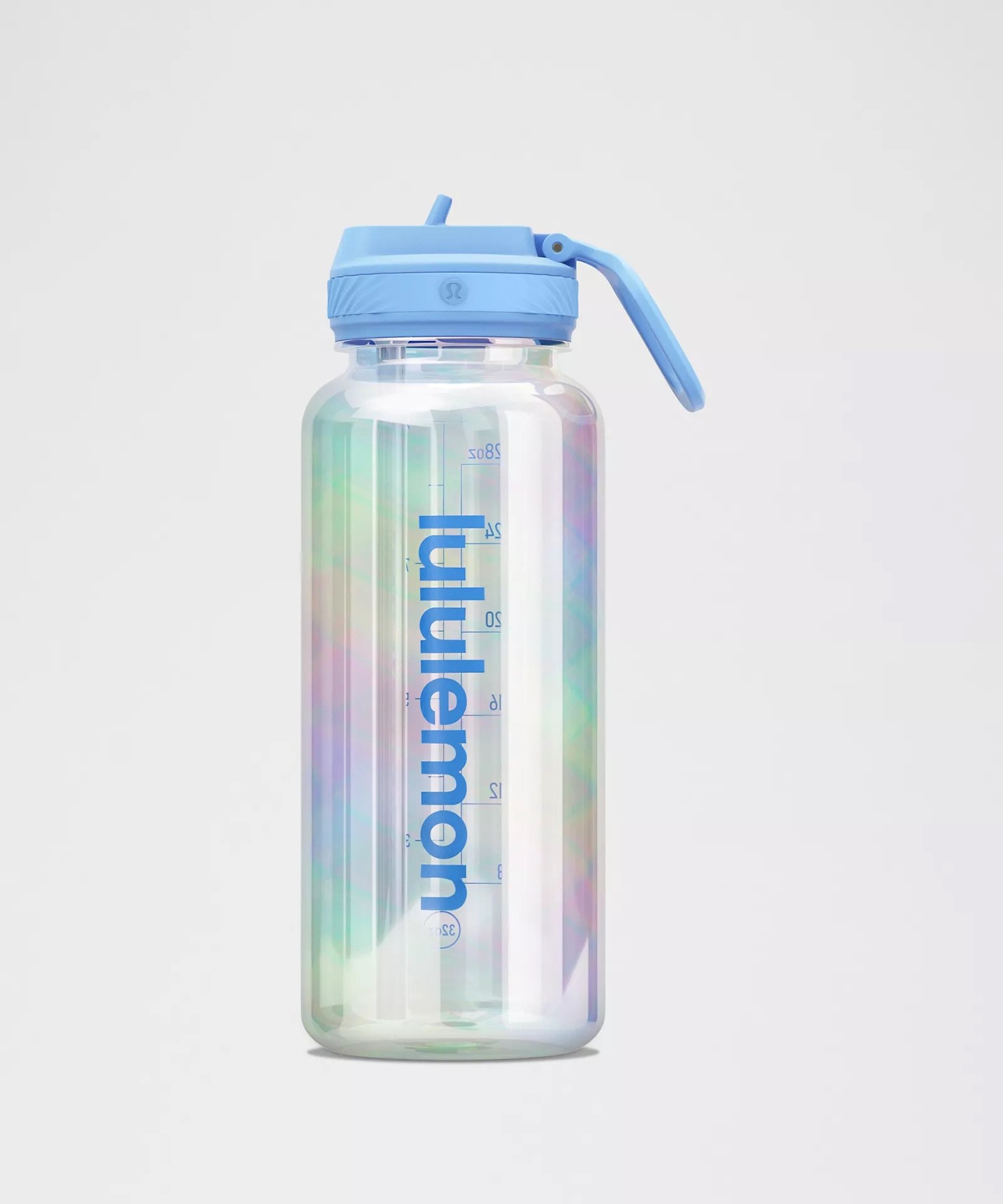 Back to Life Clear Bottle 32oz Straw Lid