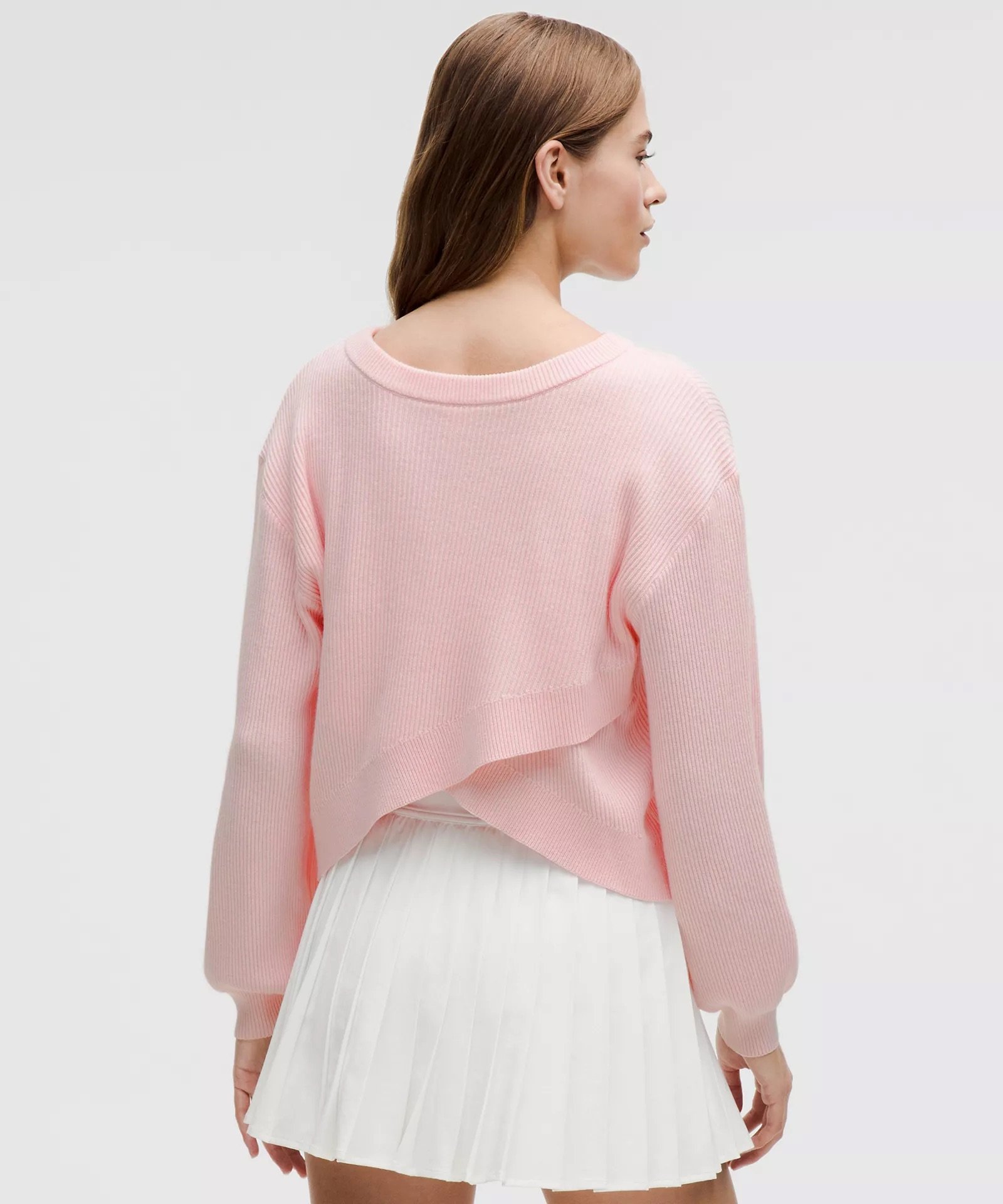 Reversible Crossover Sweater