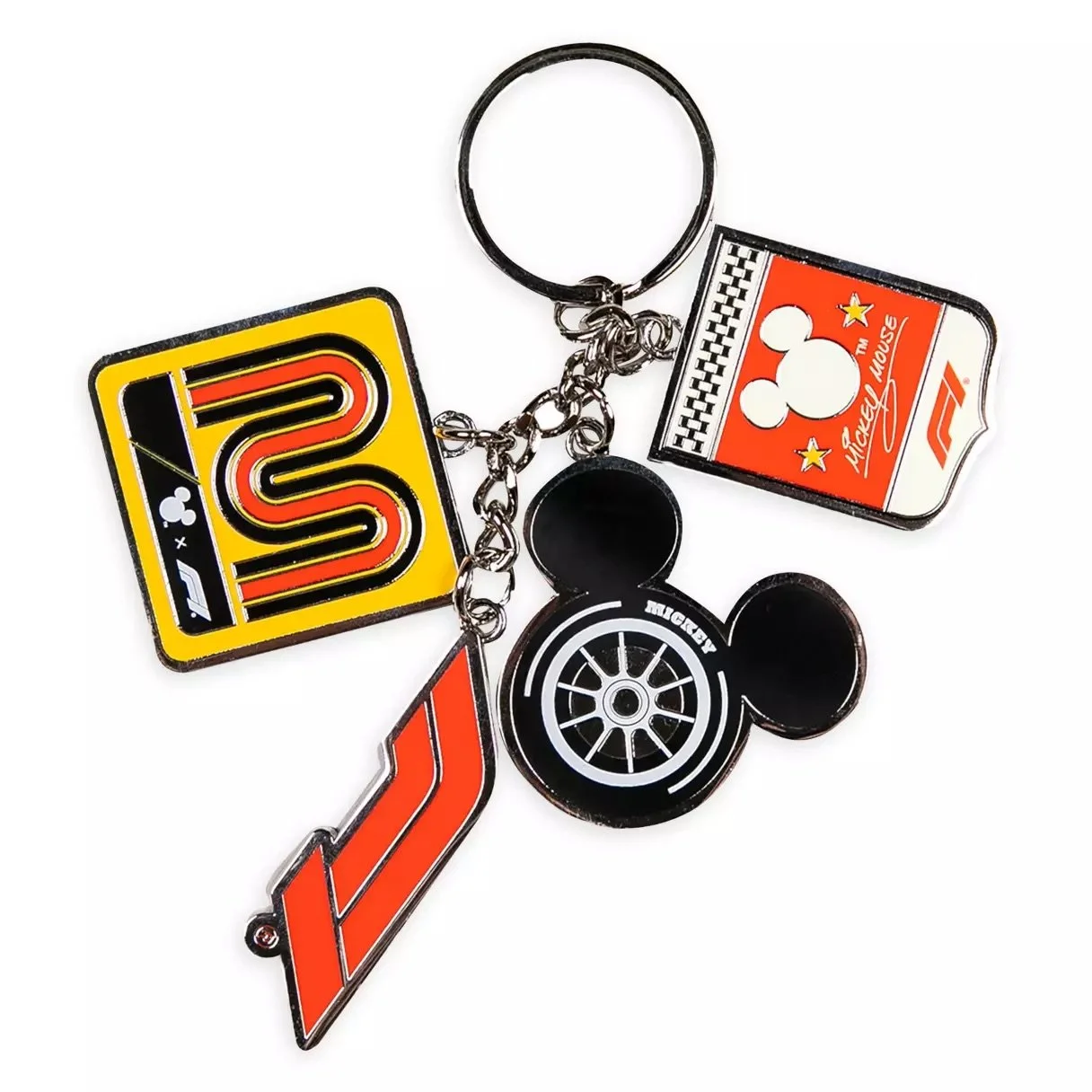 Disney Formula 1 Keychain