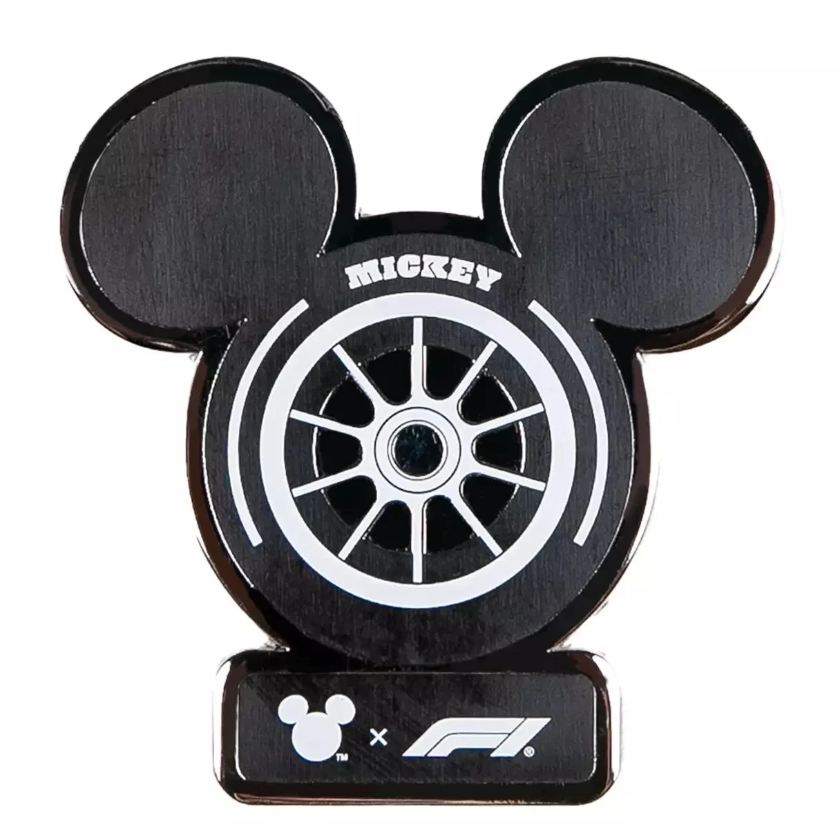 Disney Formula 1 Mickey Tire Icon Pin