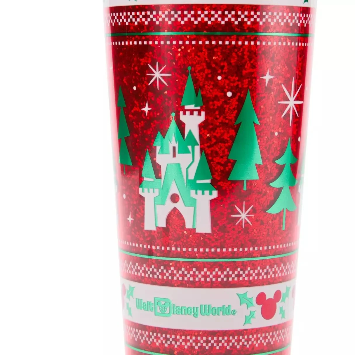 WDW Holiday Fair Isle Starbucks Travel Tumbler