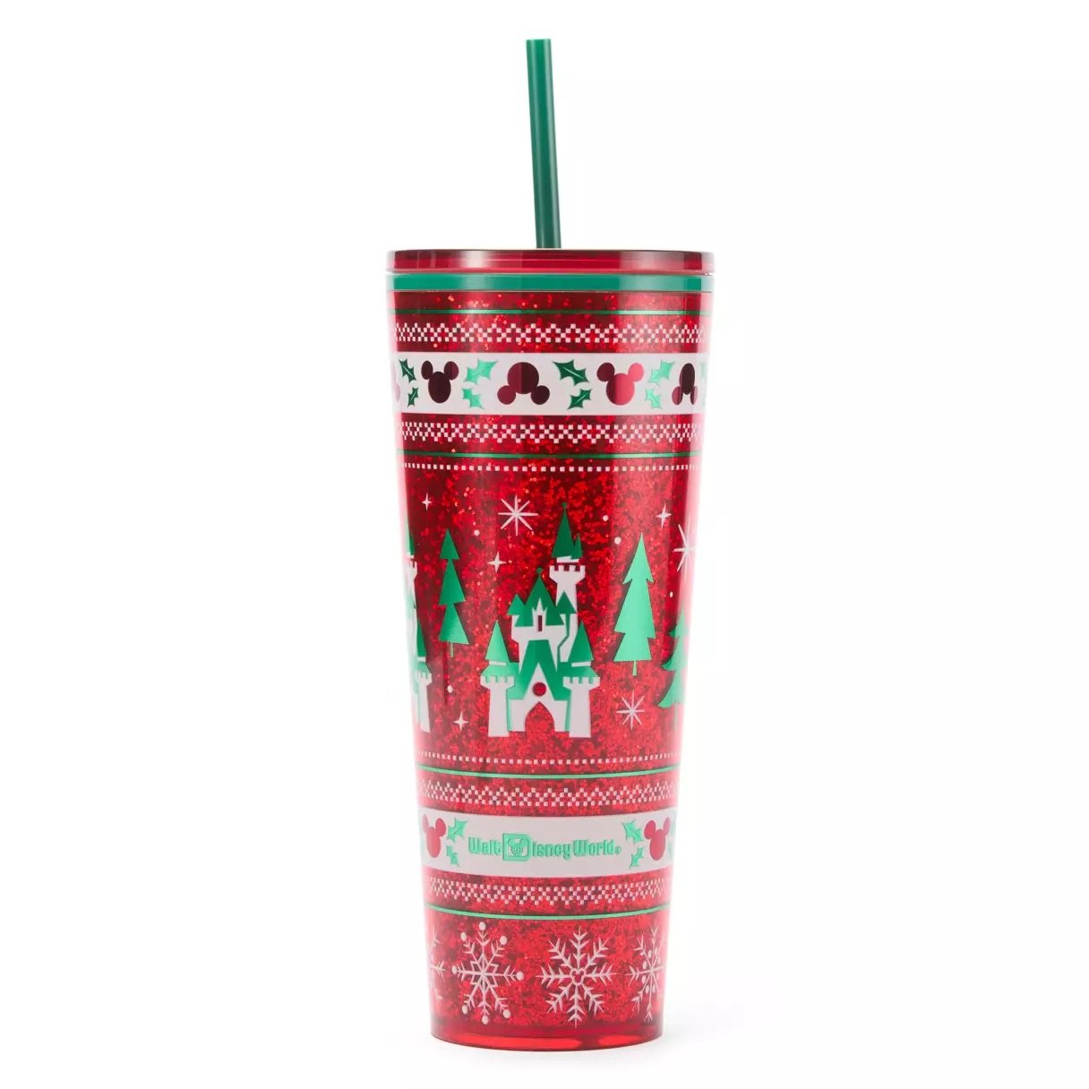 WDW Holiday Fair Isle Starbucks Travel Tumbler
