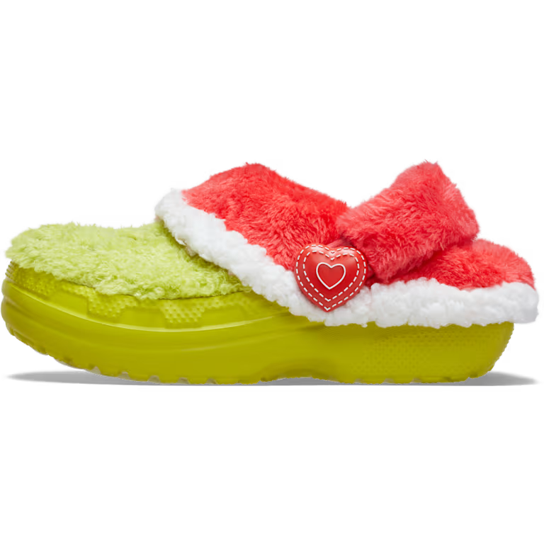 Toddlers The Grinch Classic Lined Clog