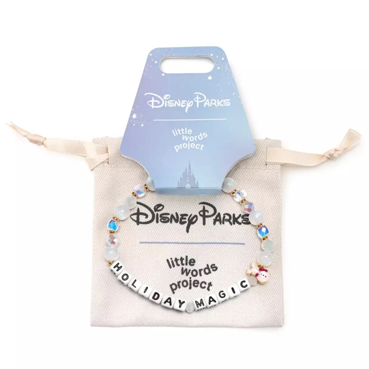 Mickey Mouse Snowman “Holiday Magic” Bracelet