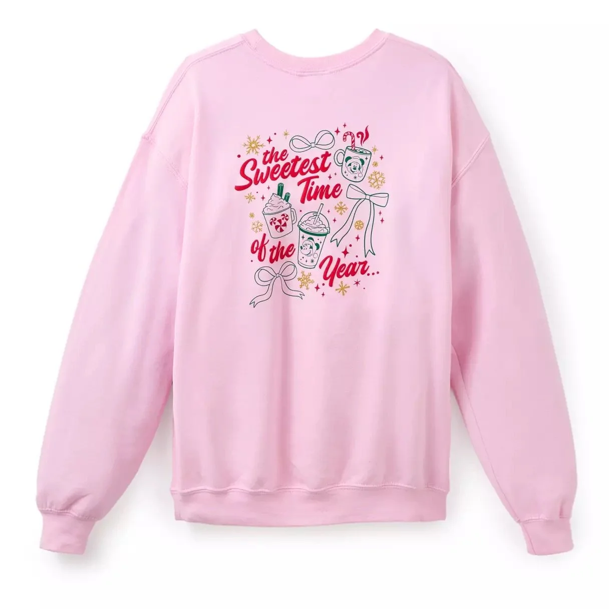Santa Mickey &amp; Minnie "Sweetest Time of Year" Pullover Sweatshirt
