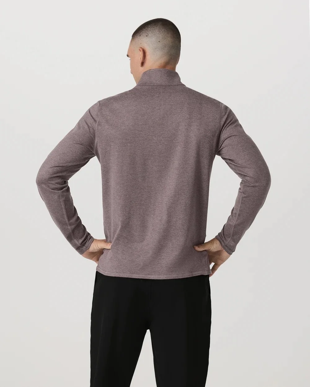Ponto Half Zip Mock Neck