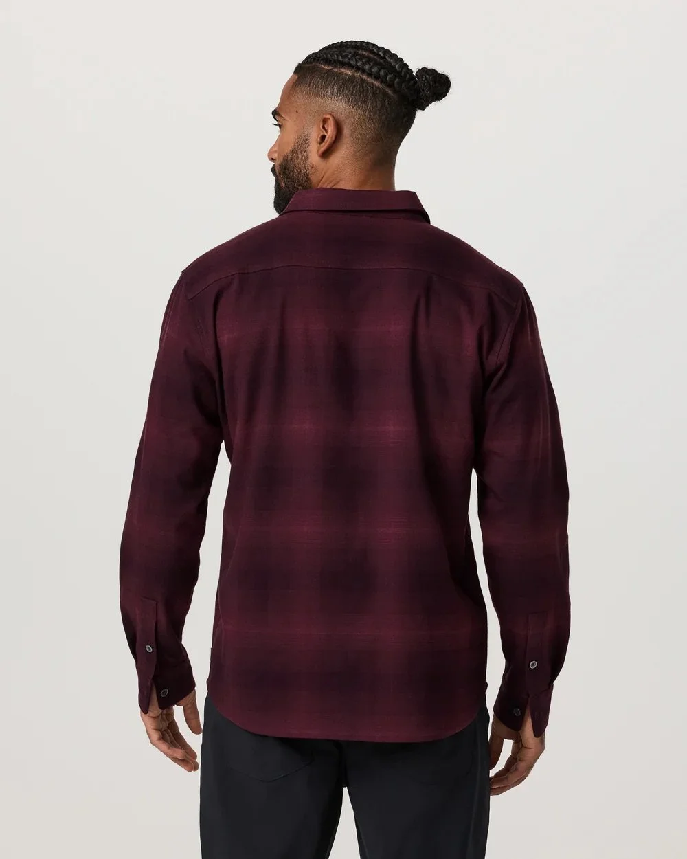 Long Sleeve Flannel Button Down Shirt