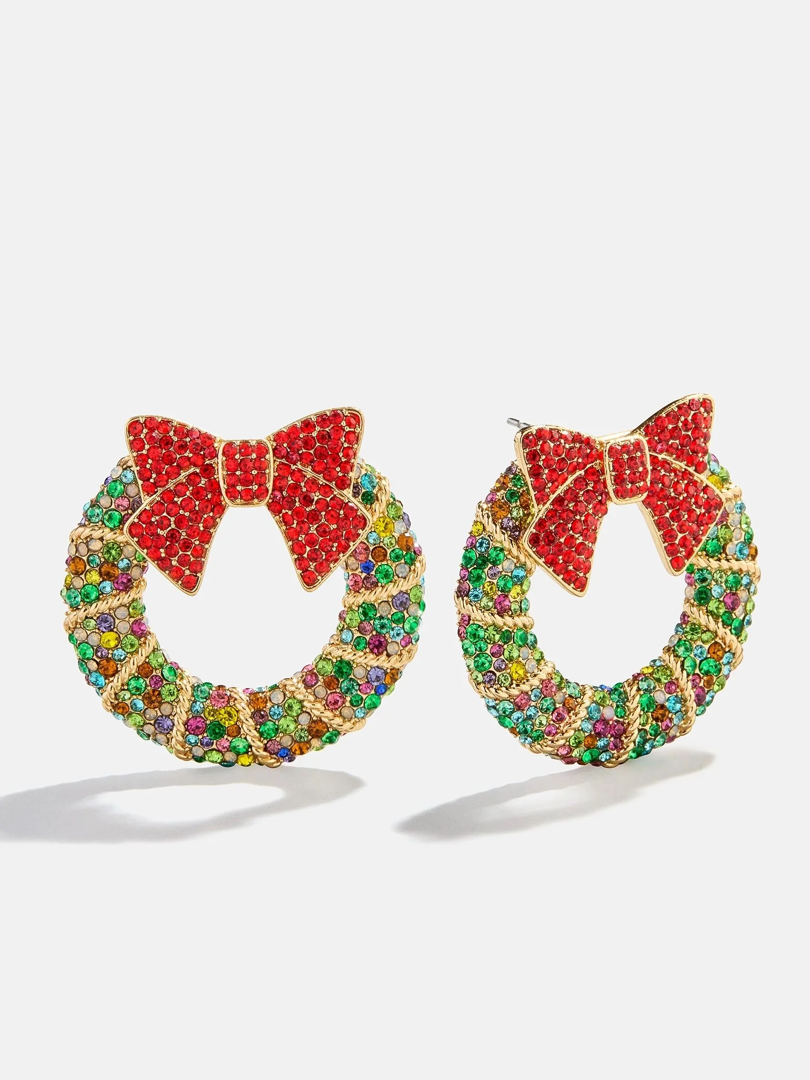 All Wreathed Up Holiday Earrings