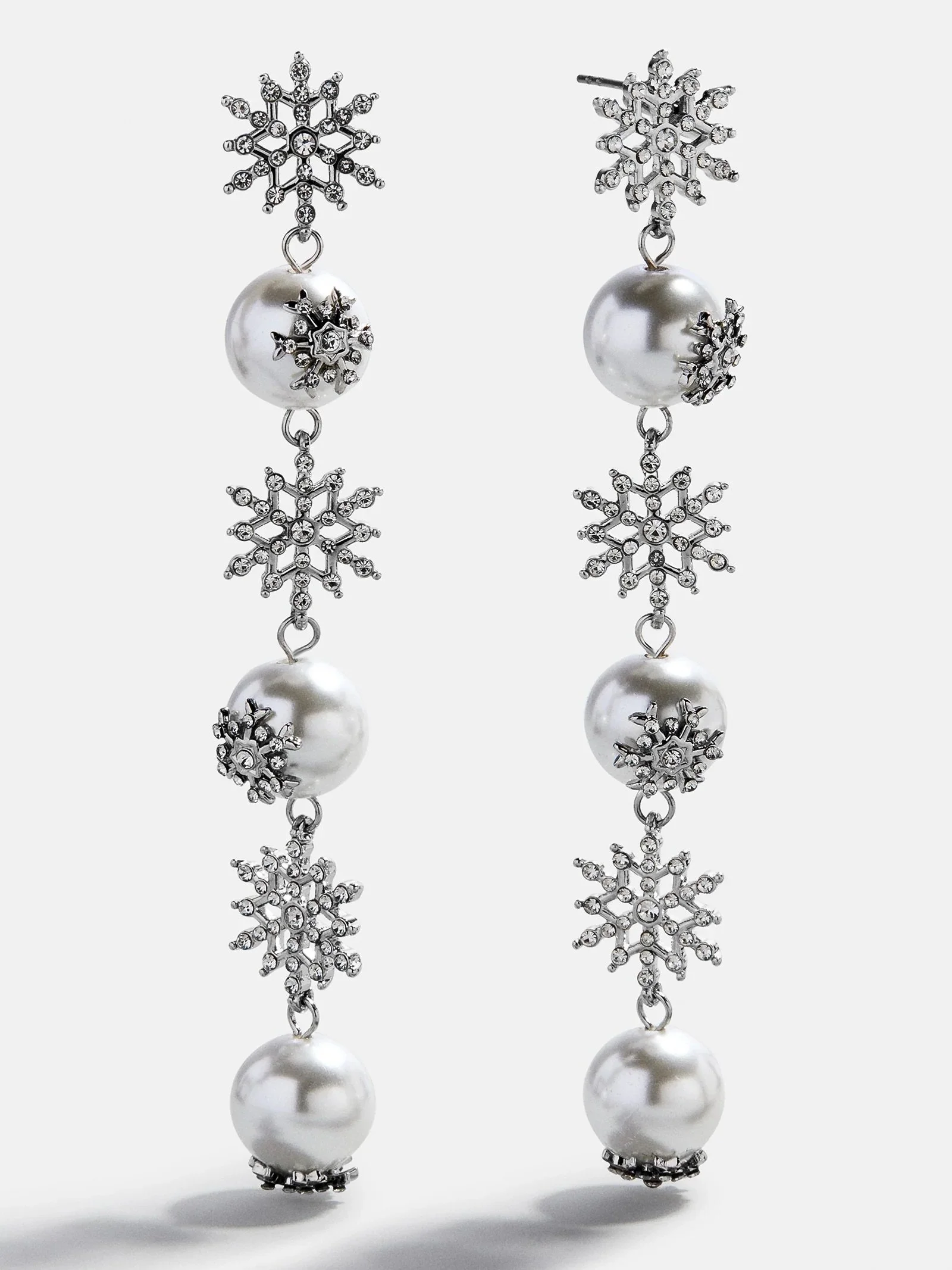 Snow And Behold Drop Earrings