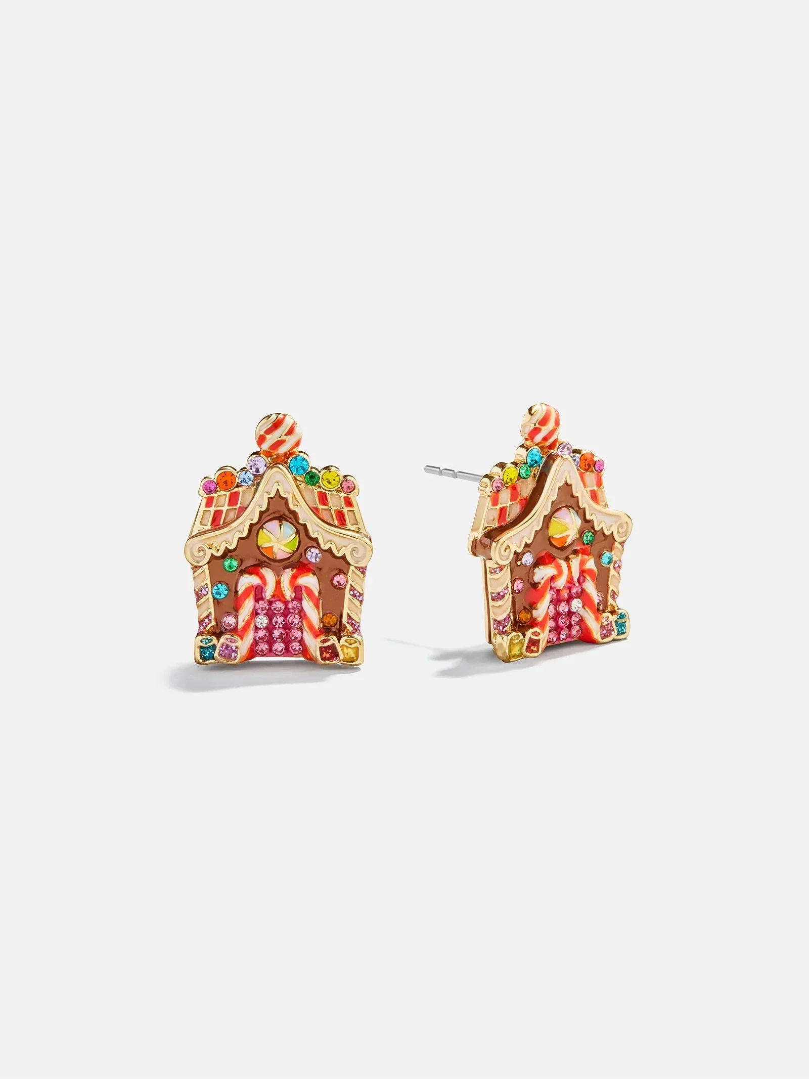 Sweet Noel Gingerbread House Earrings