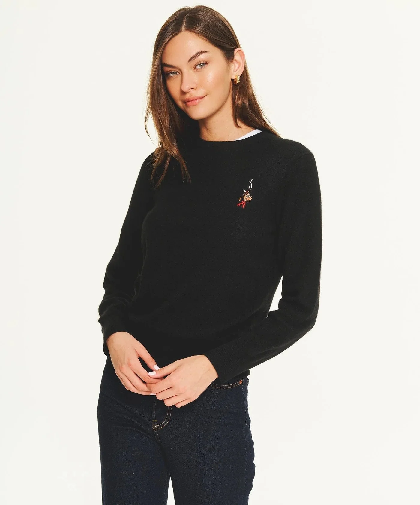 Max the Dog Cashmere Holiday Sweater