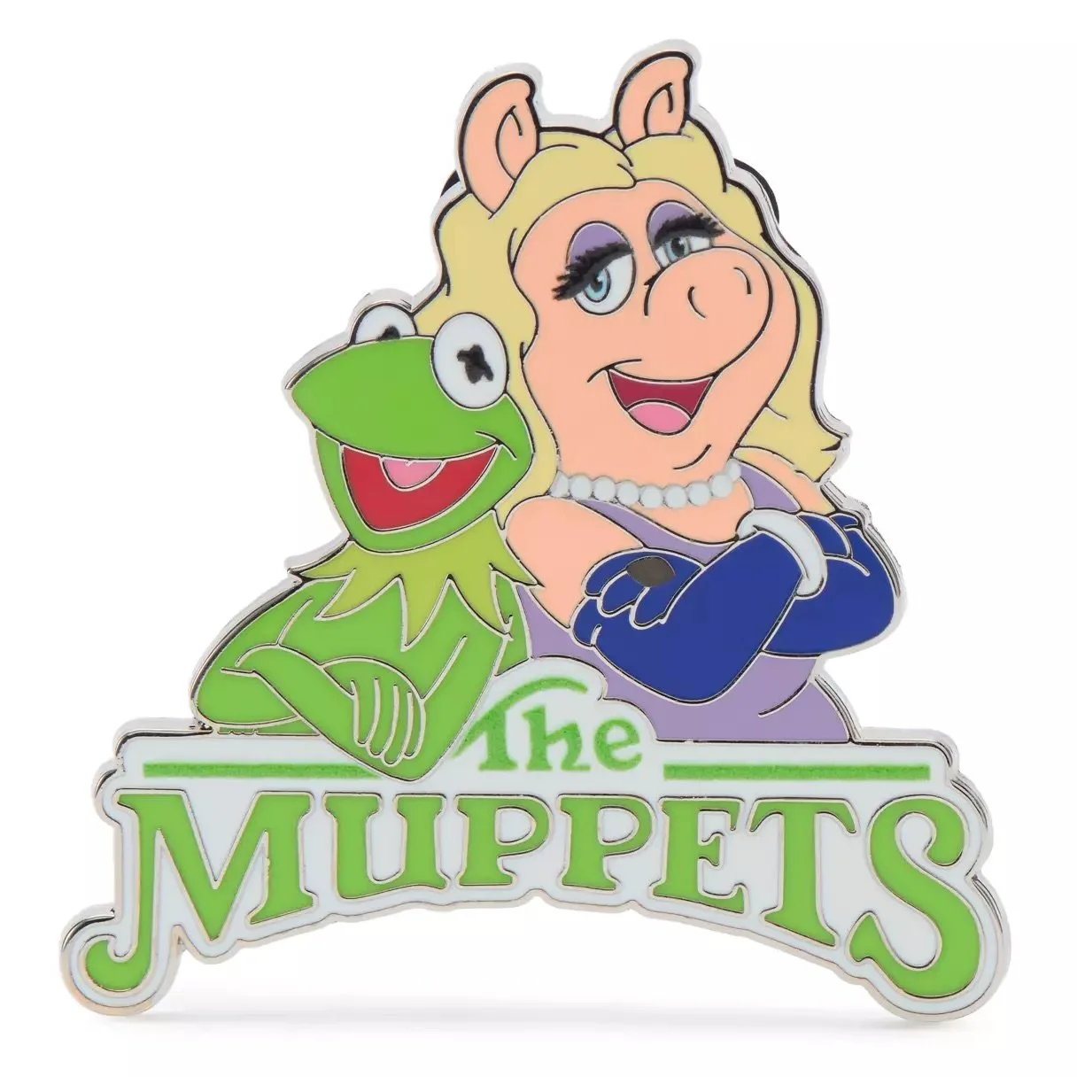 Kermit &amp; Miss Piggy Pin