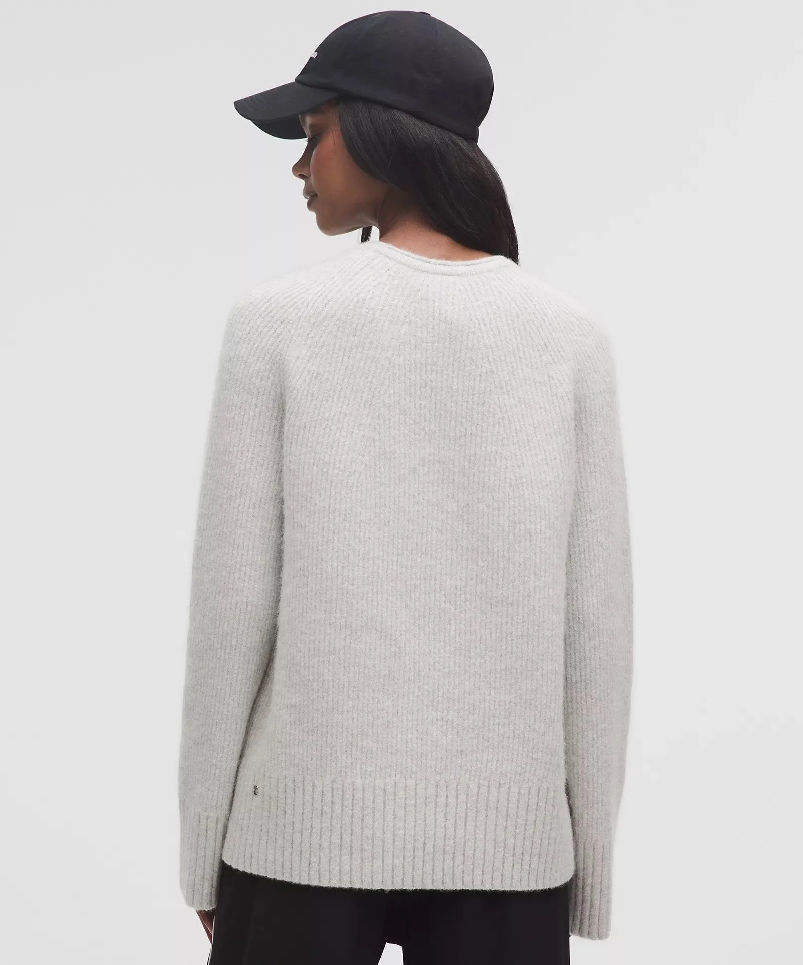 Alpaca-Blend Crewneck Sweater