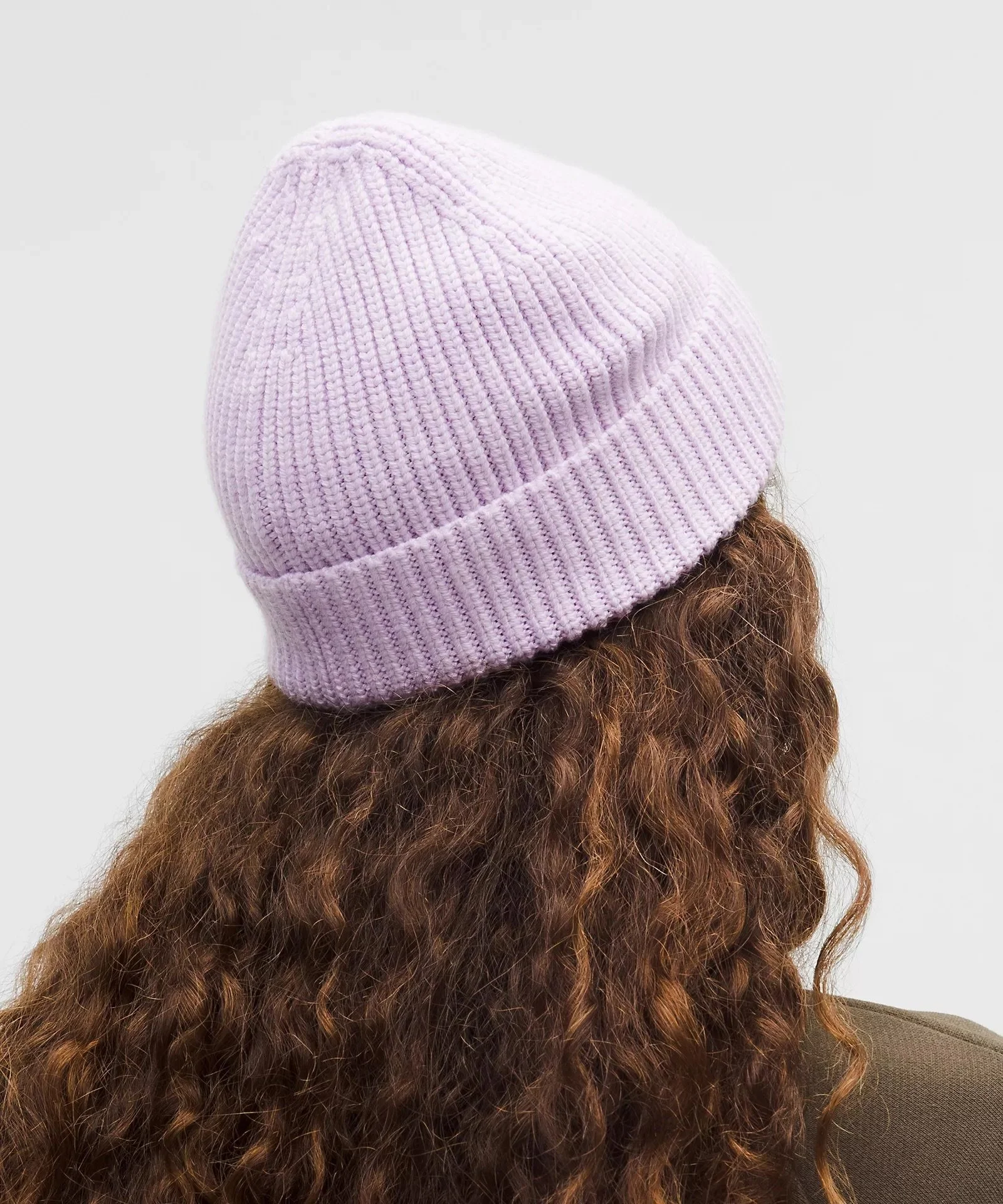 Close-Fit Wool-Blend Ribbed Knit Beanie