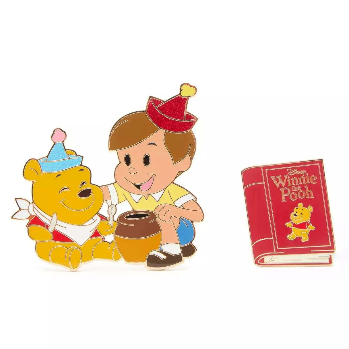 Pooh and Christopher Robin Pin Set