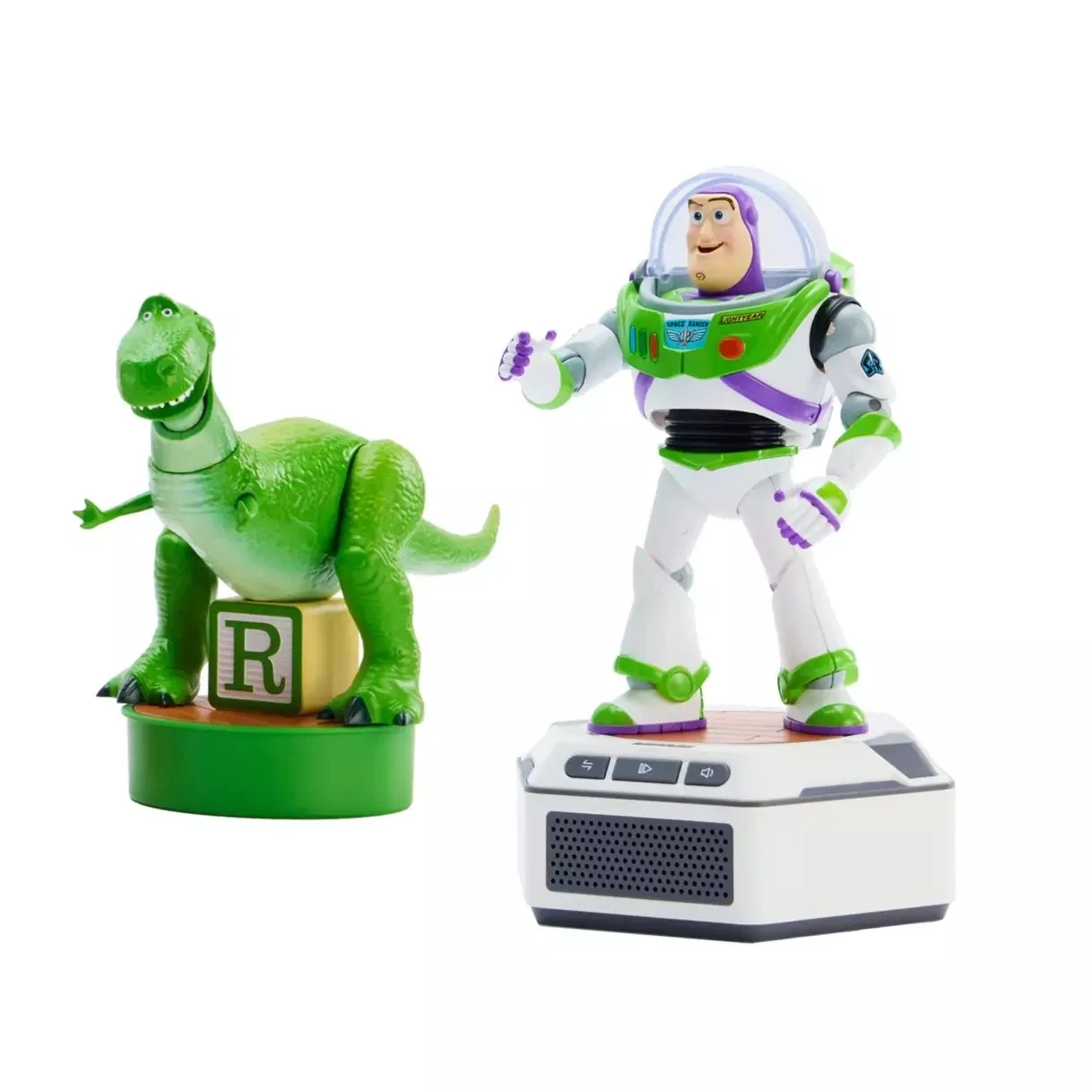 Buzz Lightyear &amp; Rex Robotic Mini Action Figure Set