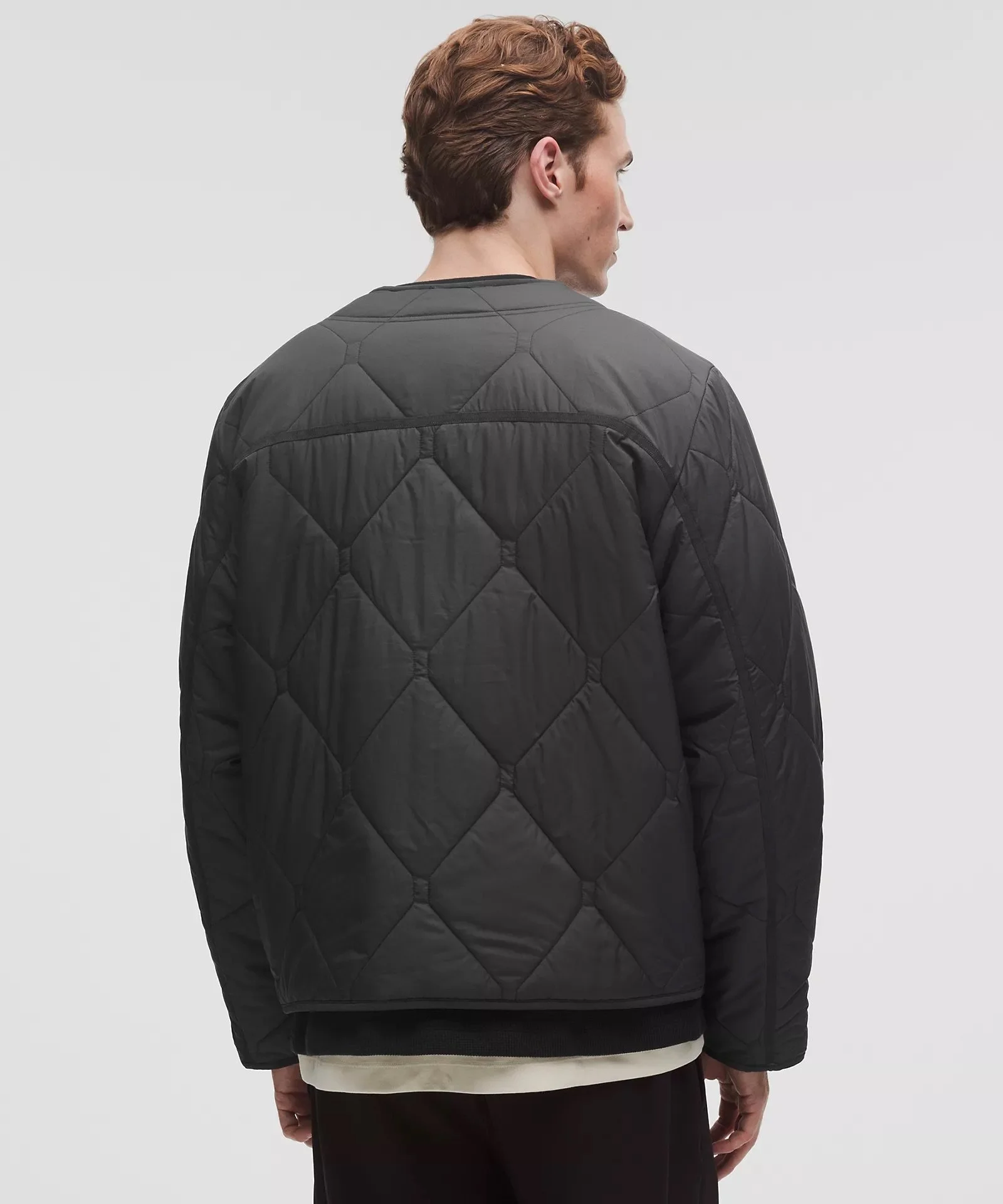 Diamond-Quilted Liner Jacket