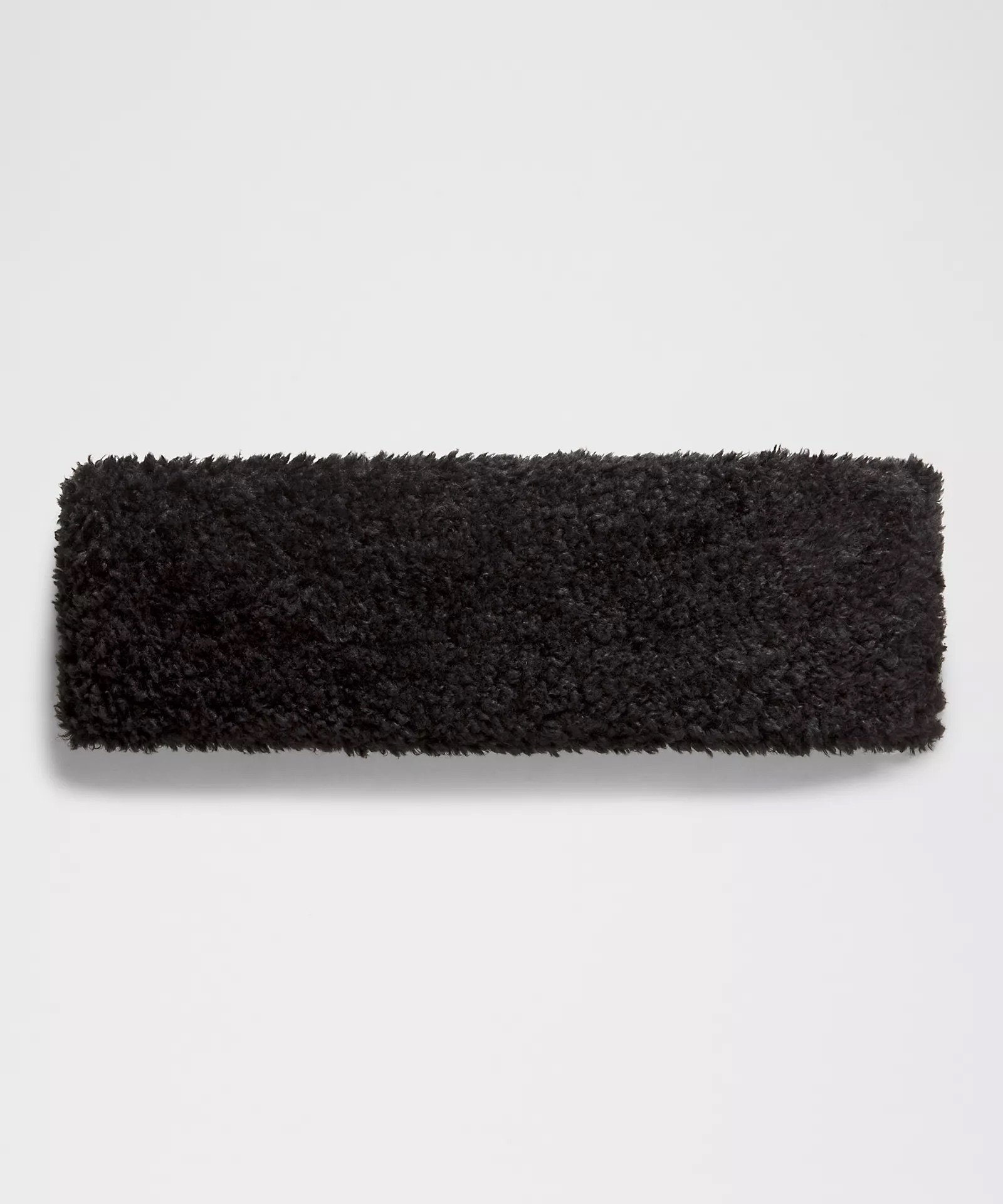 Boucle Fleece Headband - Black
