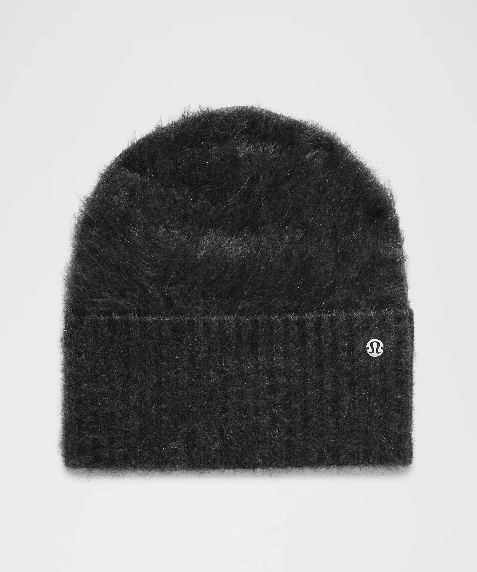 Fuzzy Cashmere Beanie - Light Onyx