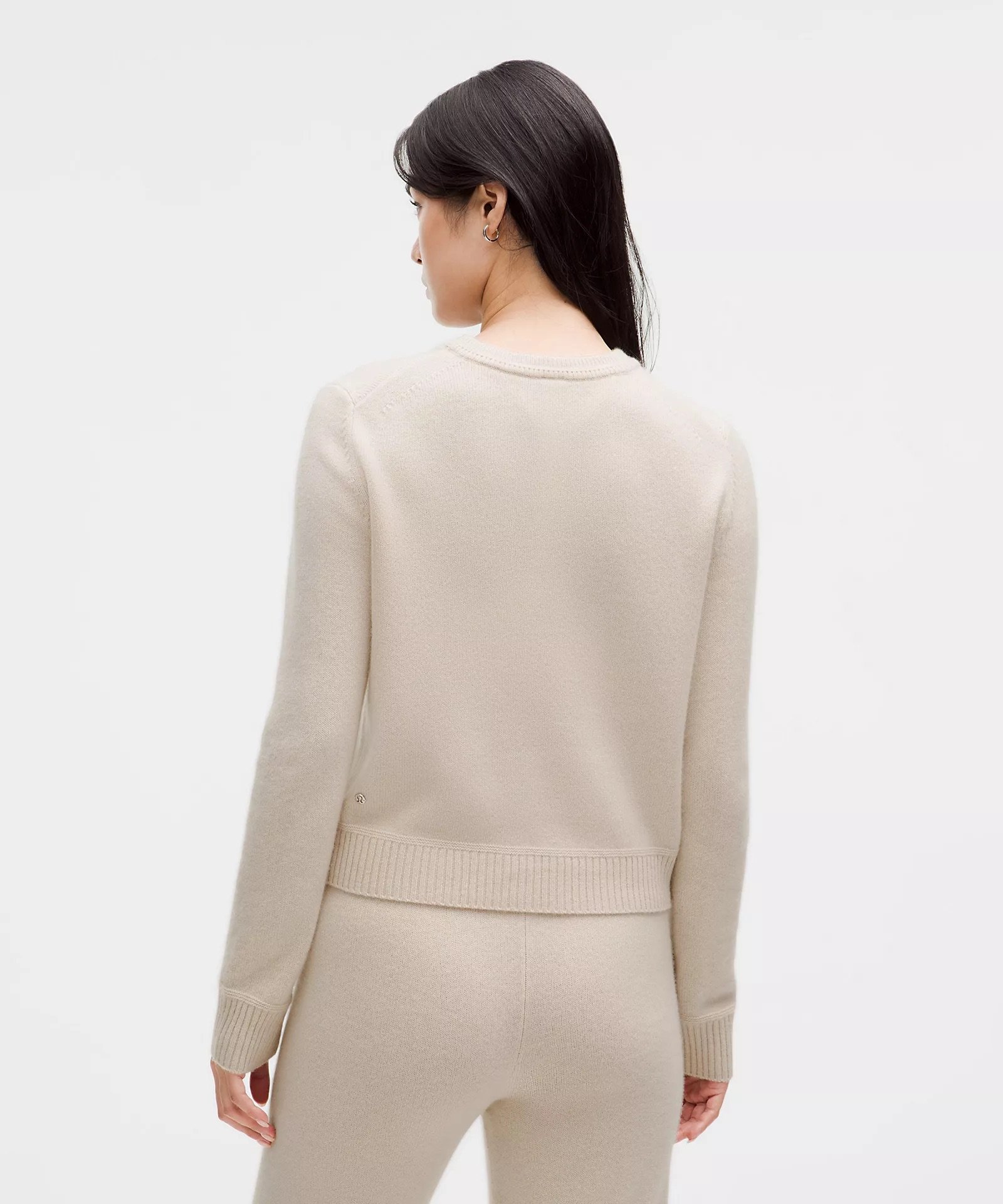 Cashmere Slim-Fit Crewneck Sweater - Subtle Tan