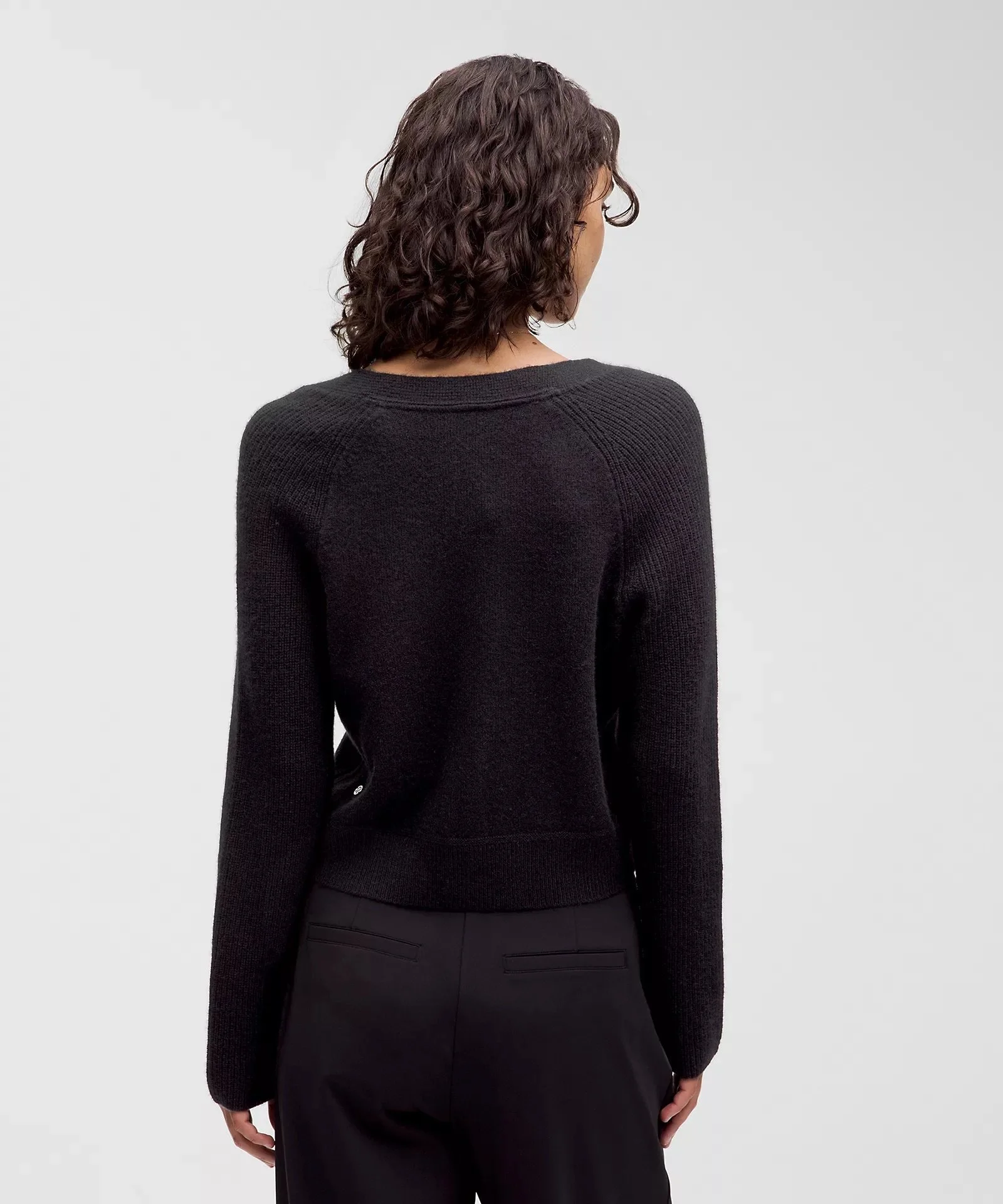 Cashmere Slim-Fit Cardigan - Black