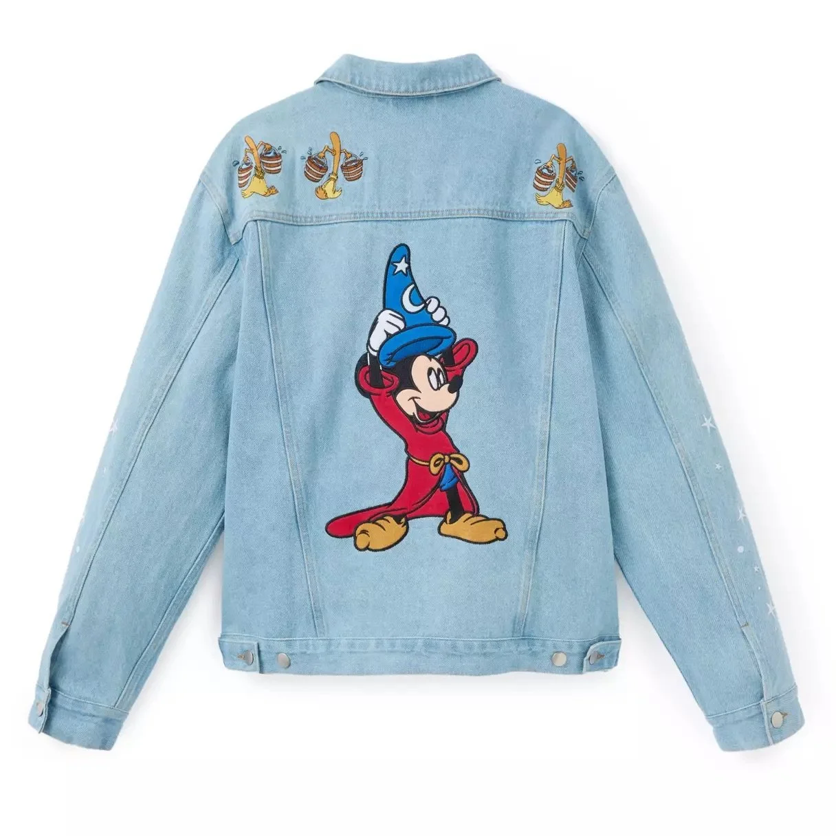 Sorcerer Mickey Mouse Denim Jacket