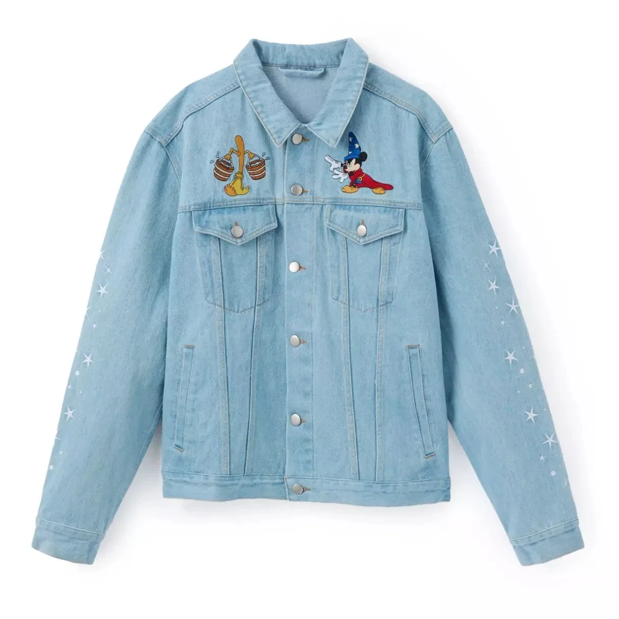 Sorcerer Mickey Mouse Denim Jacket