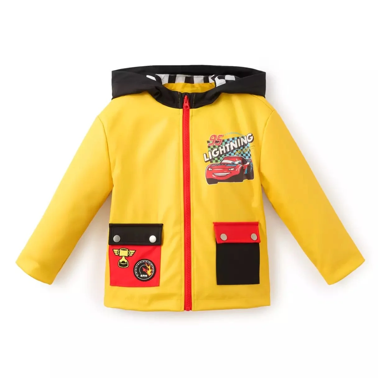 Lightning McQueen Hooded Rain Jacket