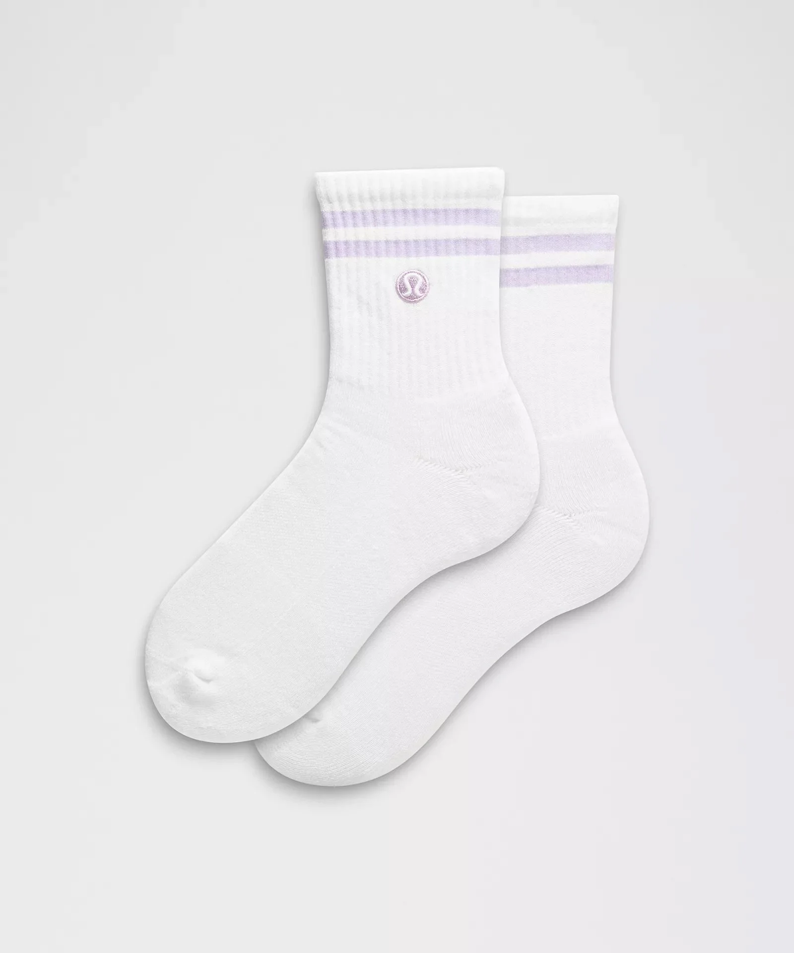 Daily Essential Quarter Socks Stripe
