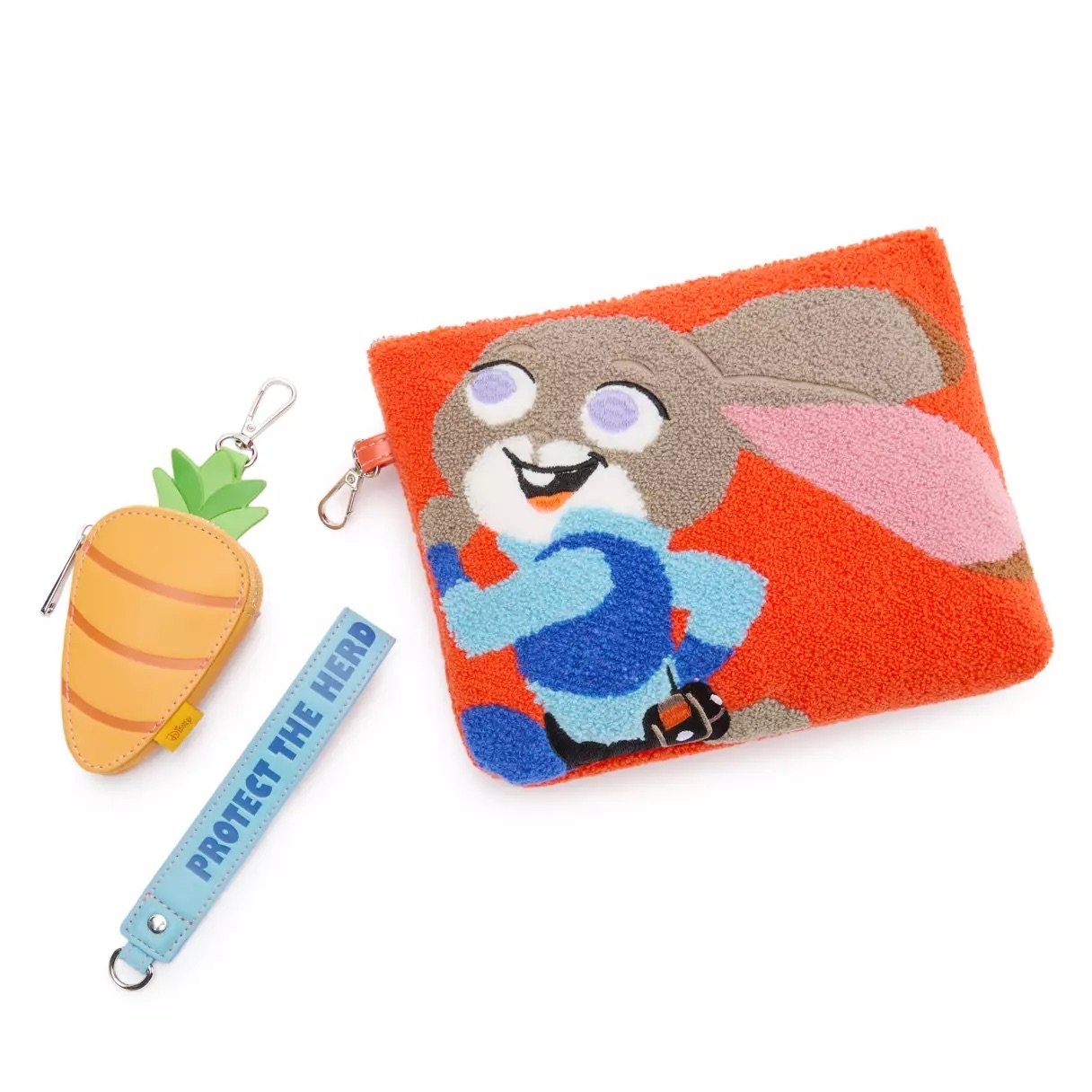 Judy Hopps Wristlet and Bag Charm Set