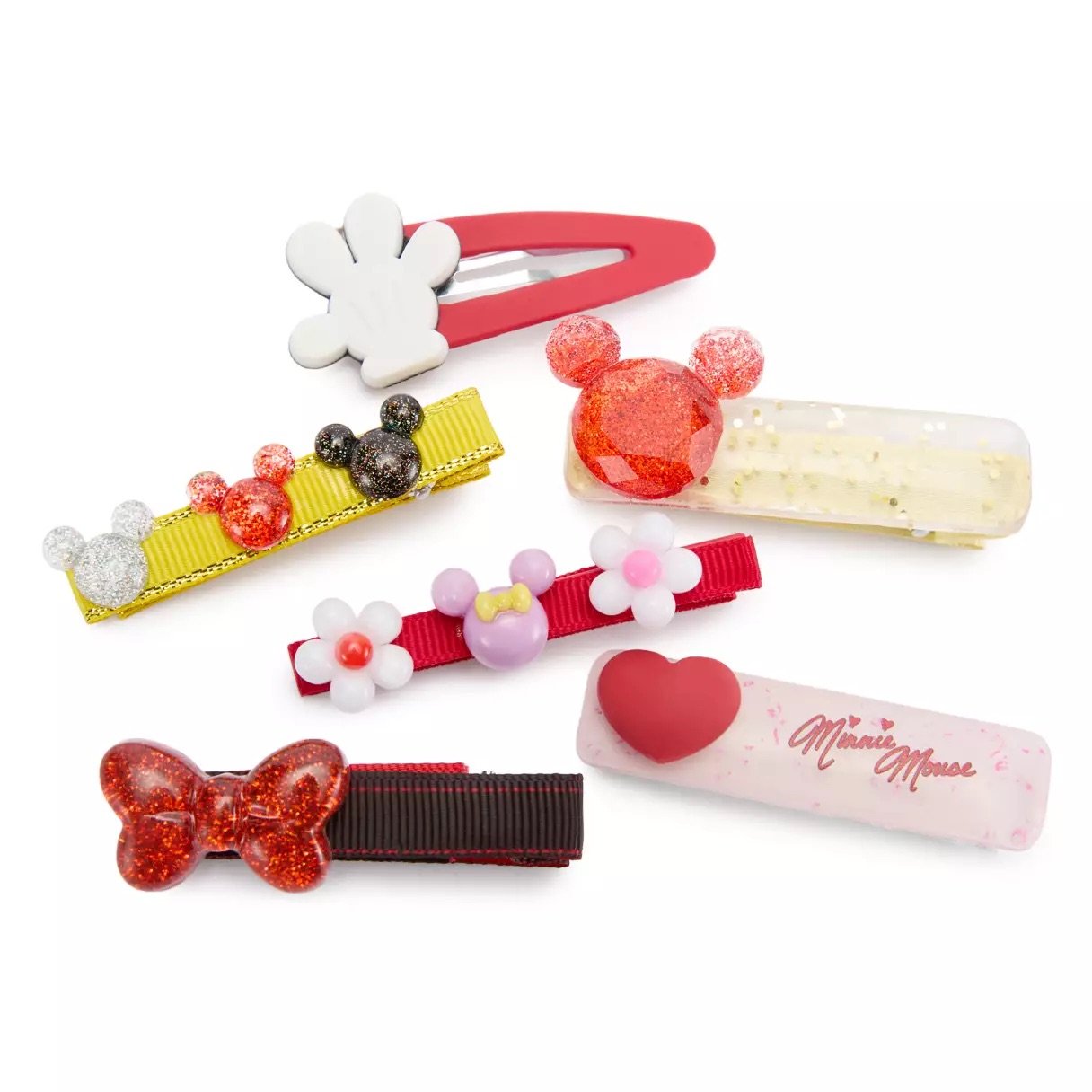Minnie Hair Clip Set