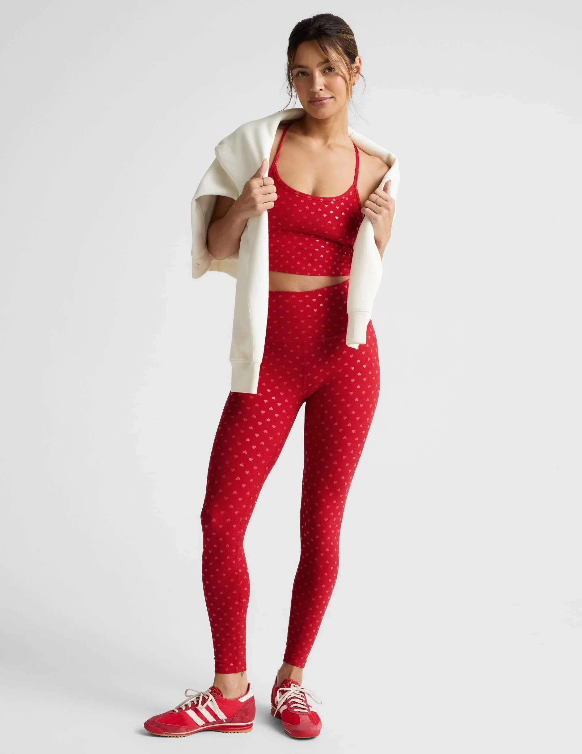 Holly Red SoftShine Slim Racerback High Cropped Tank