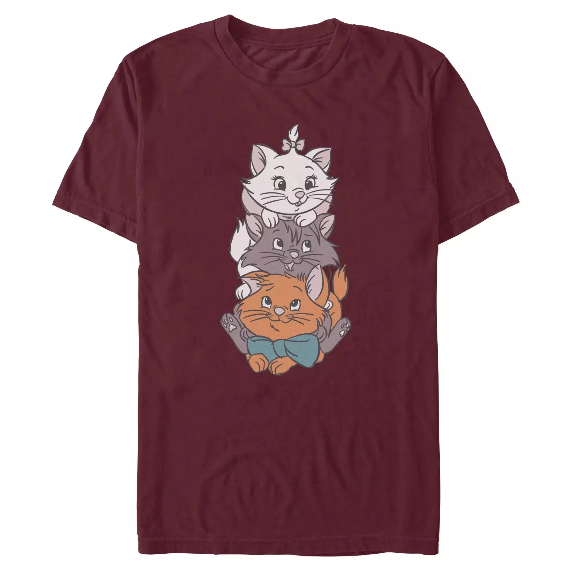 Marie, Toulouse, and Berlioz "Stacked" T-Shirt