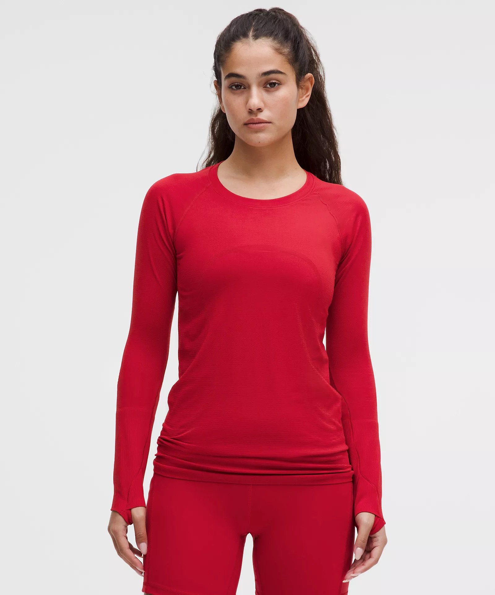 Swiftly Tech Long-Sleeve Shirt 2.0 Hip Length