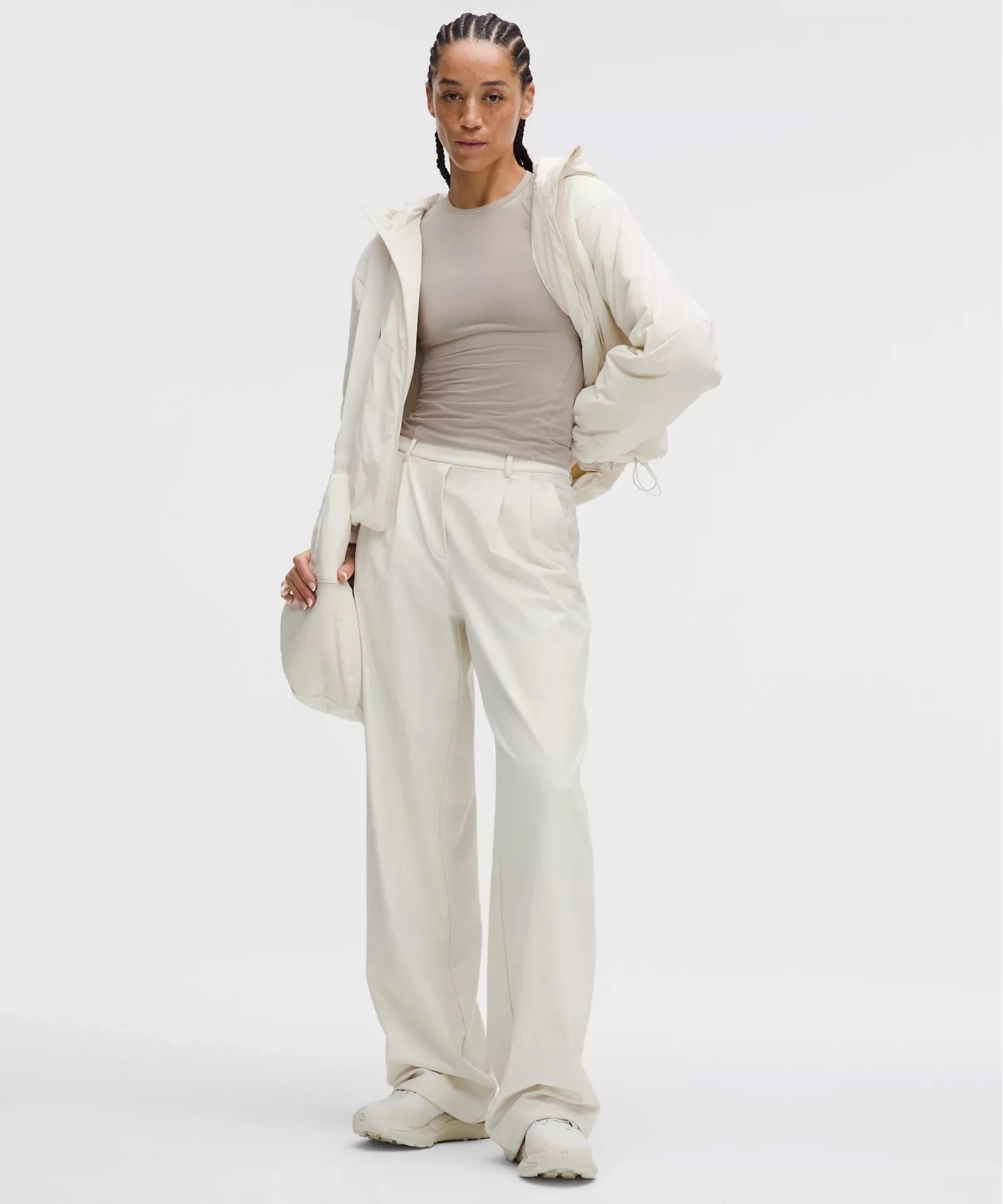 Wundermost Ultra-Soft Nulu Crewneck Long-Sleeve Shirt