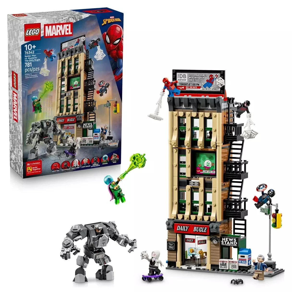 LEGO Spider-Man vs. Mysterio: The Daily Bugle
