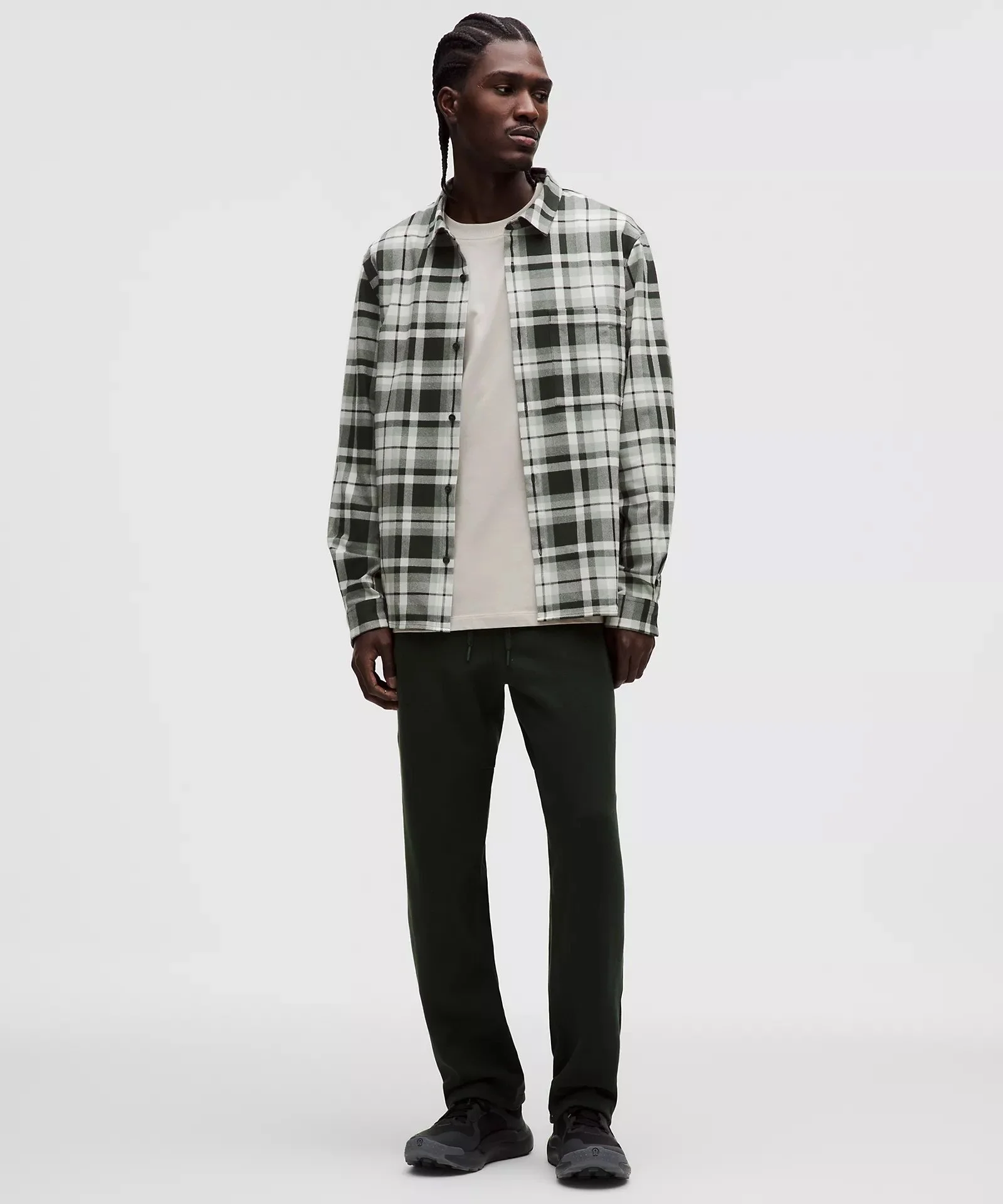 Brushed Woven Overshirt