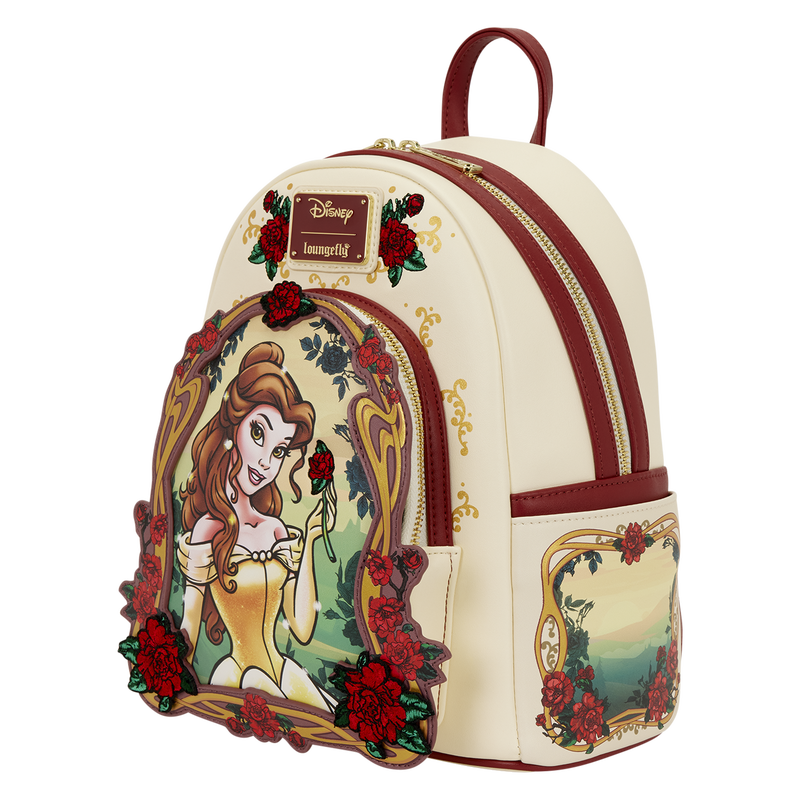 Beauty and the Beast Belle Floral Mini Backpack