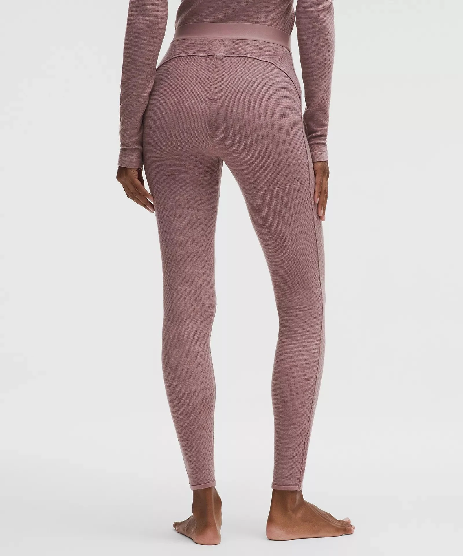 Waffle-Knit High-Rise Base Layer Tight 28"