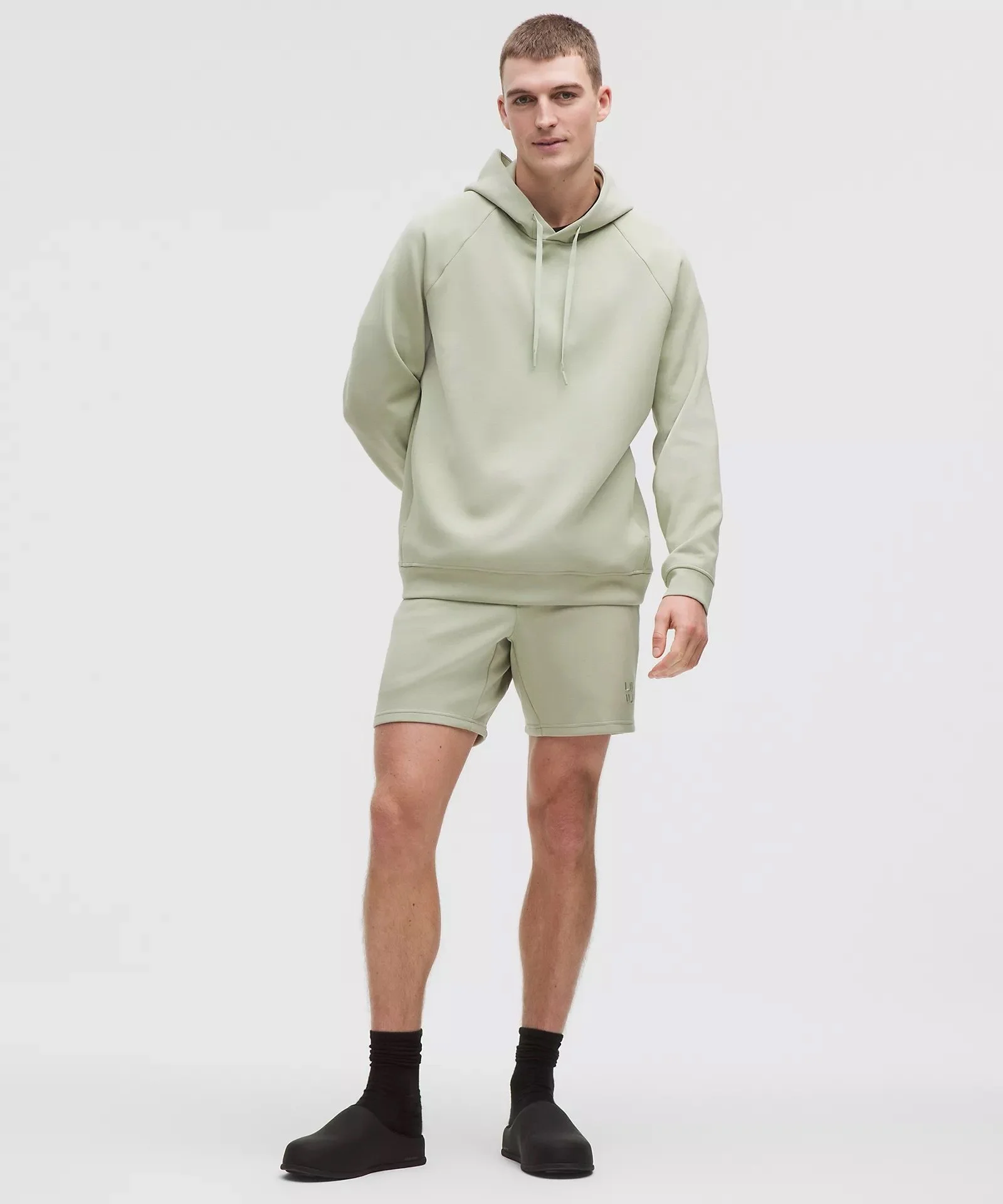 Smooth Spacer Classic-Fit Pullover Hoodie