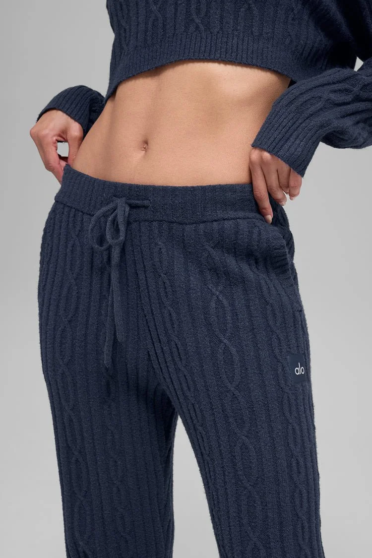 Cable Knit Winter Bliss Pant