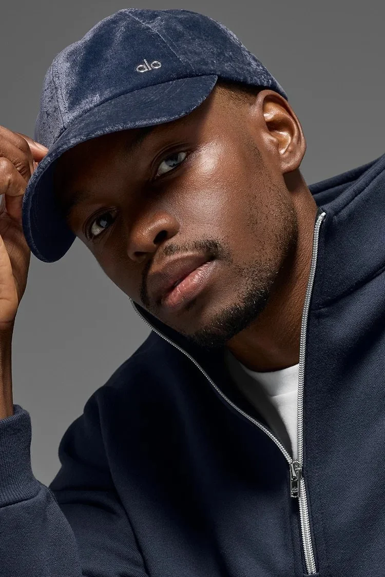 Velvet Off-Duty Cap
