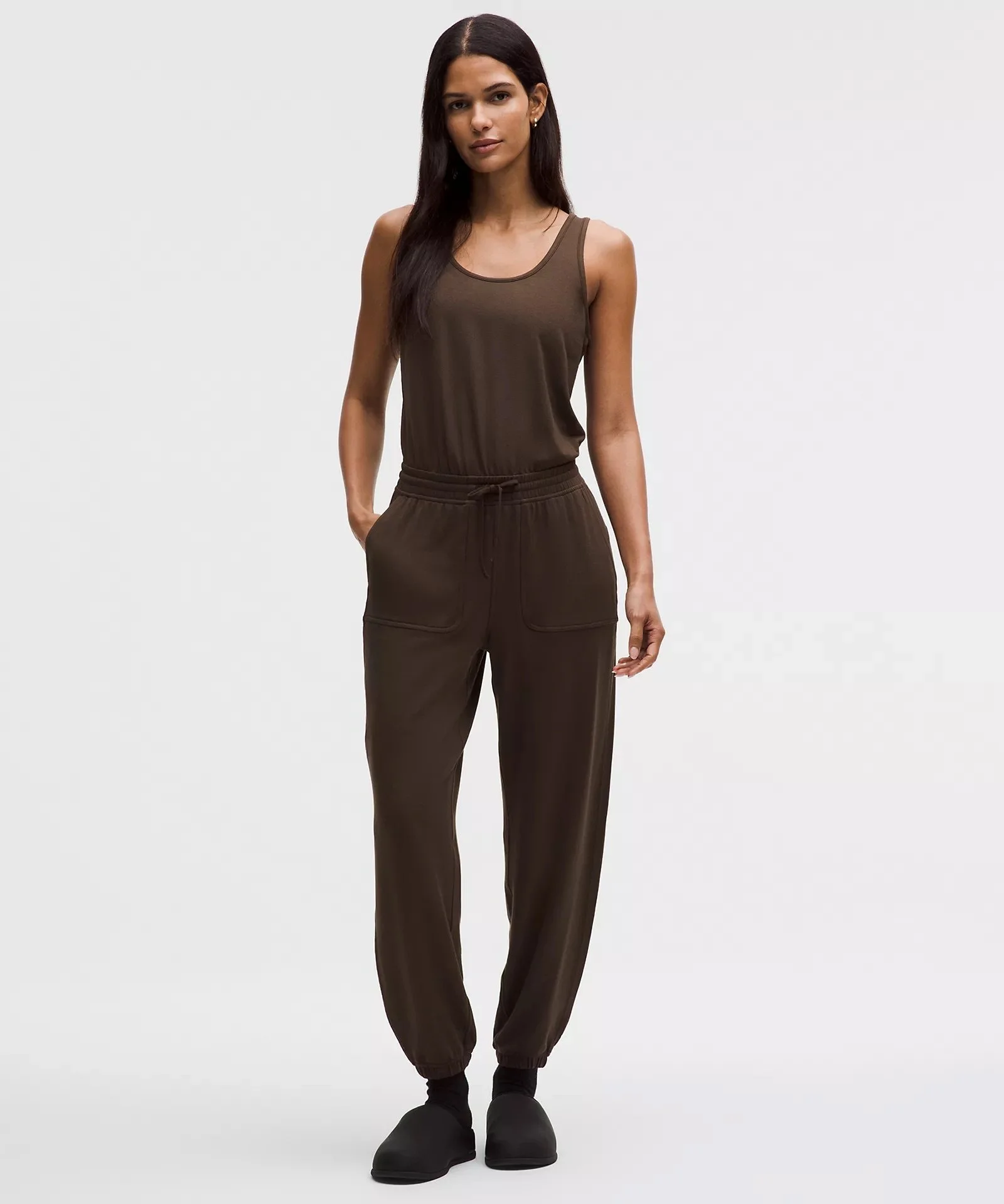 BeCalm Cinch-Waist Jumpsuit