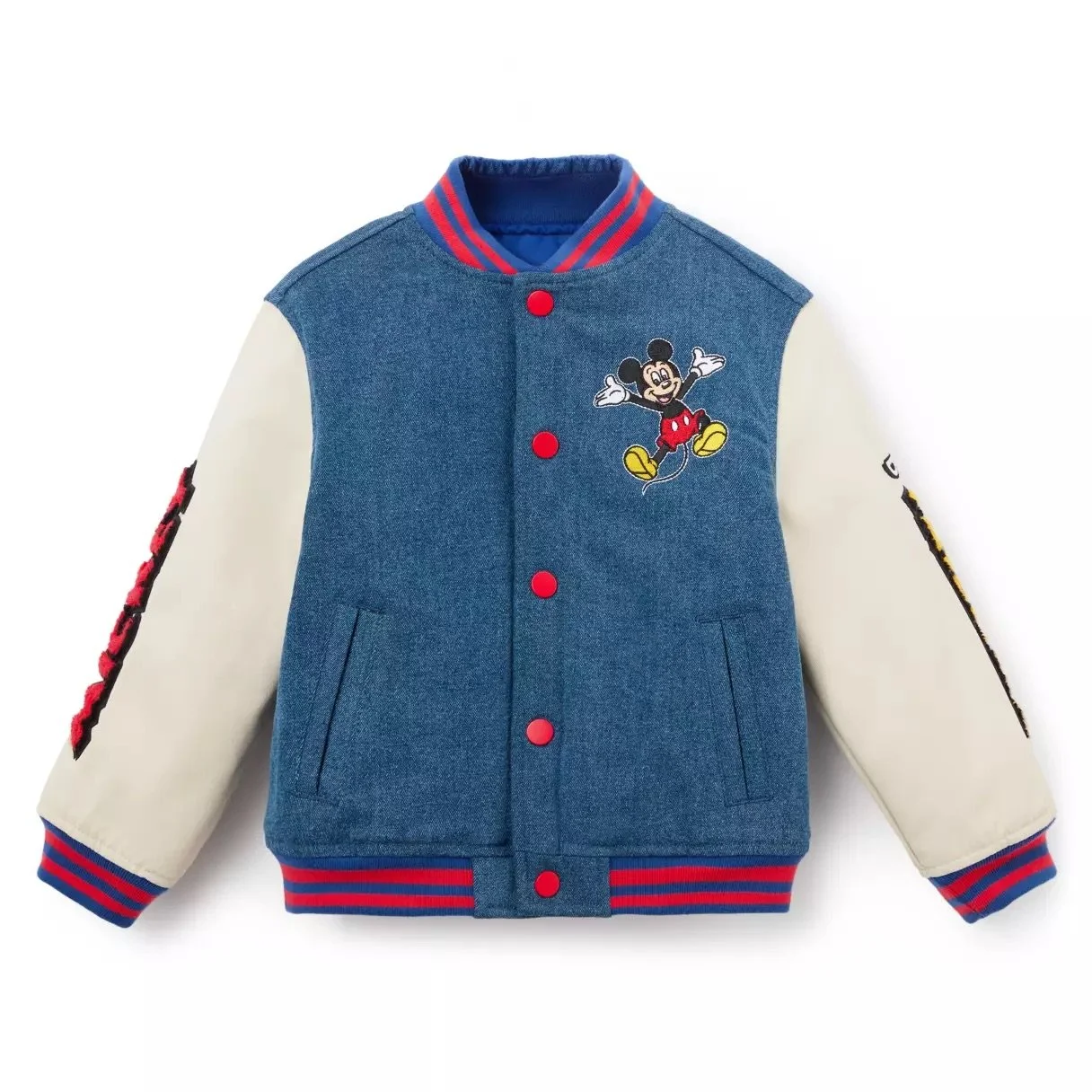 Kids Mickey &amp; Friends Varsity Jacket